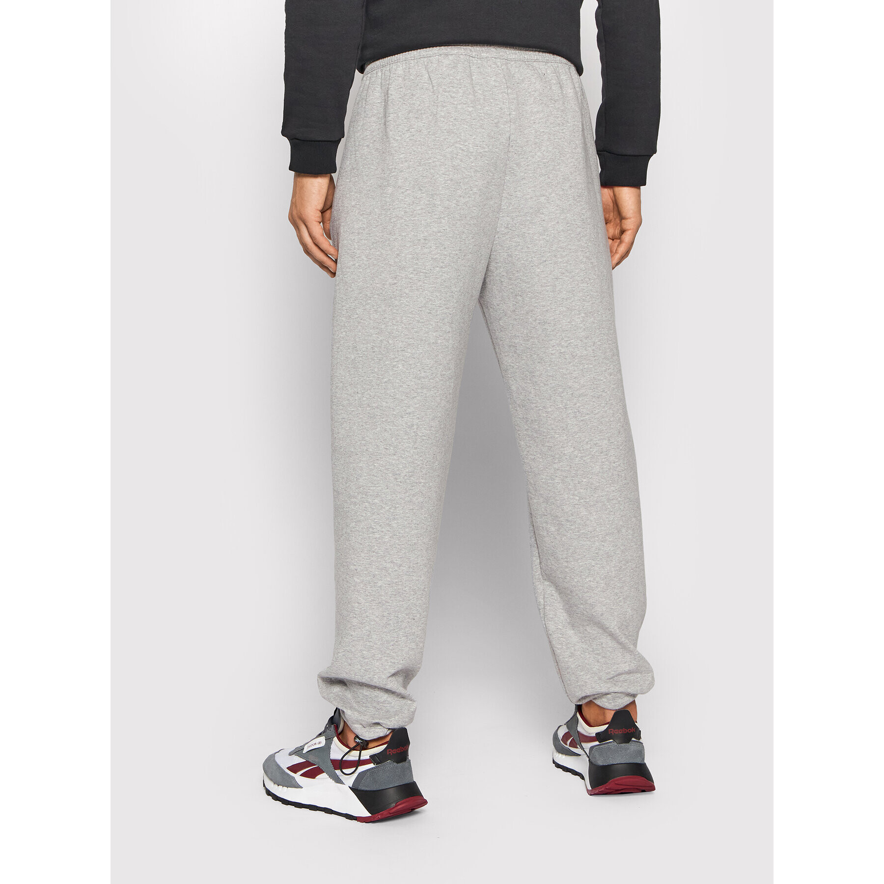 Reebok Долнище анцуг DreamBlend GJ6438 Сив Relaxed Fit - Pepit.bg
