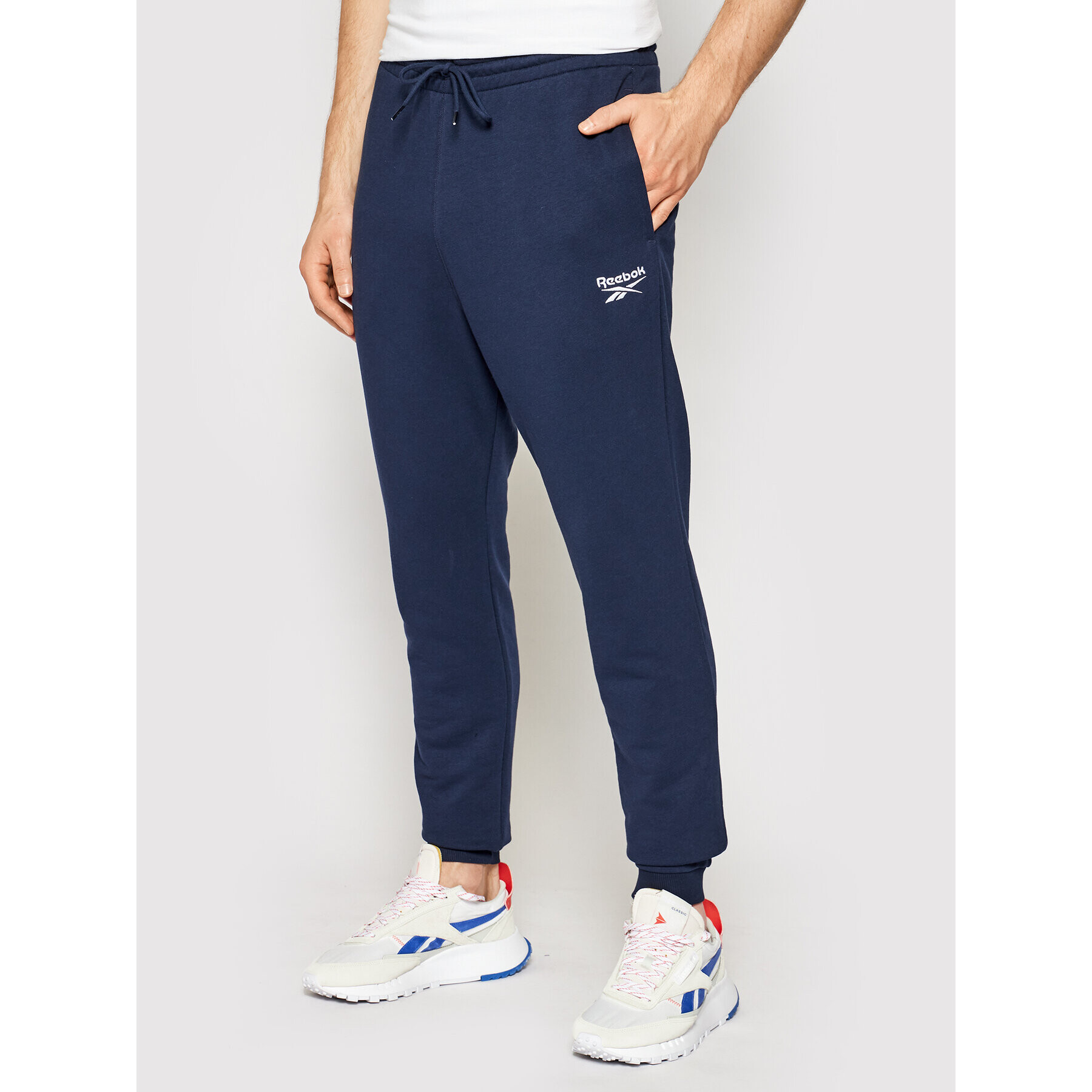Reebok Долнище анцуг Identity GL3163 Тъмносин Regular Fit - Pepit.bg