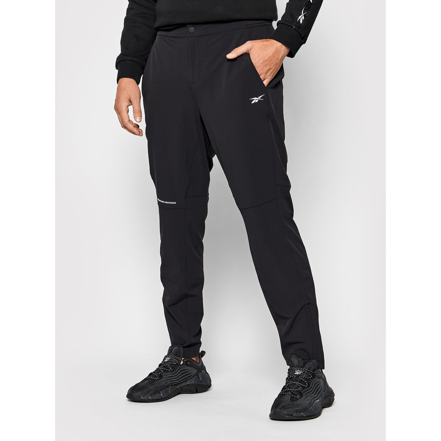 Reebok Долнище анцуг Les Mills® Athlete H08939 Черен Slim Fit - Pepit.bg