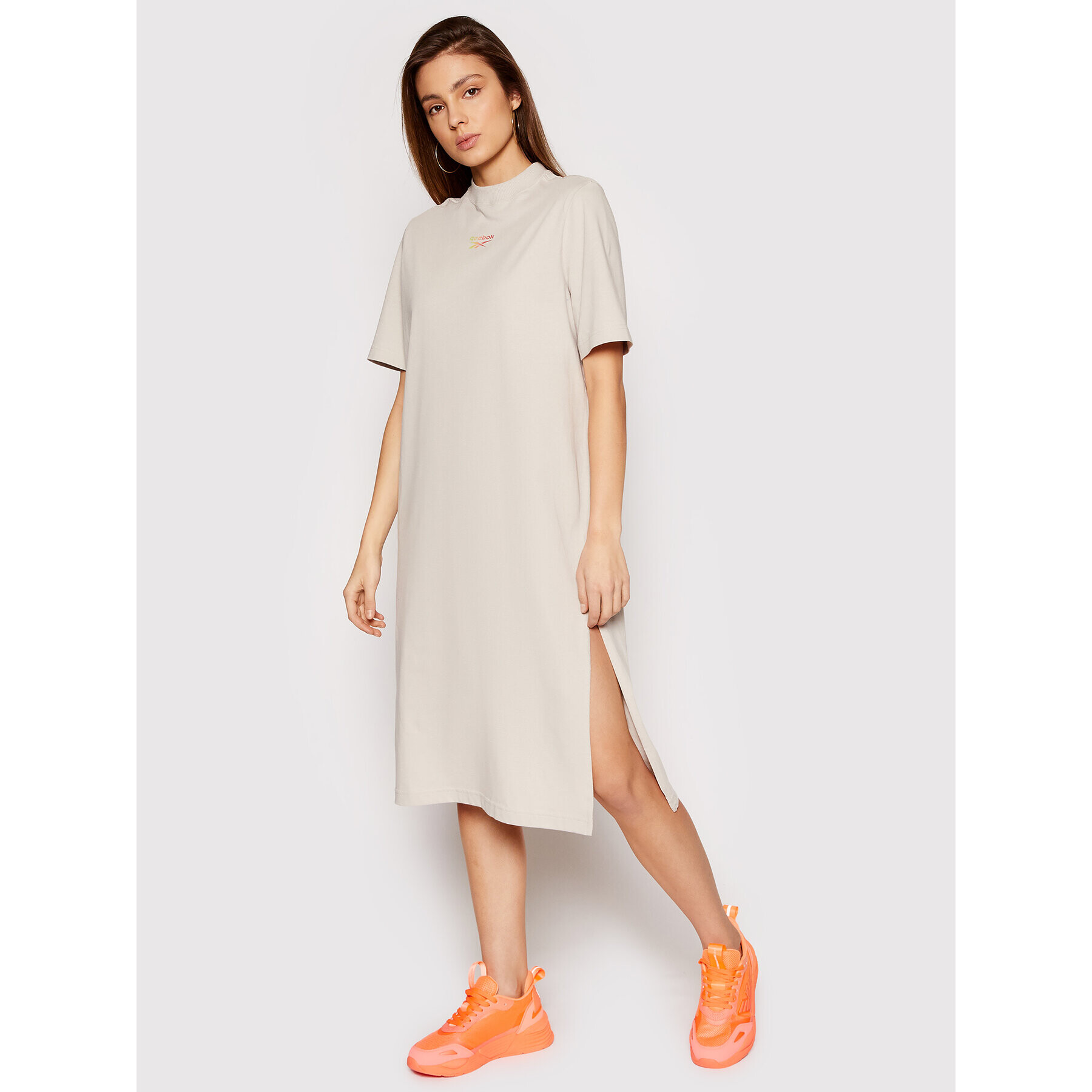 Reebok Classic Ежедневна рокля Classics Wardroble Essential GN9644 Сив Regular Fit - Pepit.bg