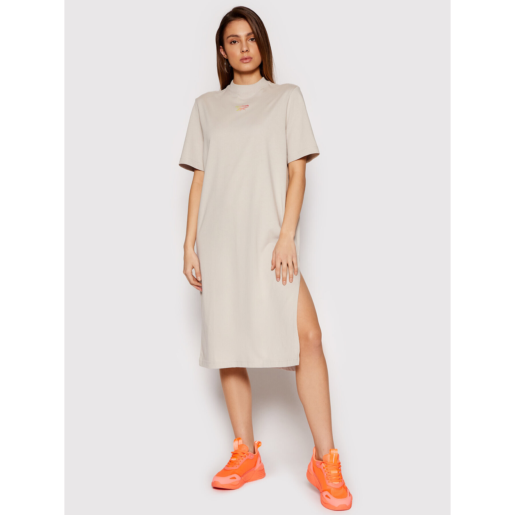 Reebok Classic Ежедневна рокля Classics Wardroble Essential GN9644 Сив Regular Fit - Pepit.bg