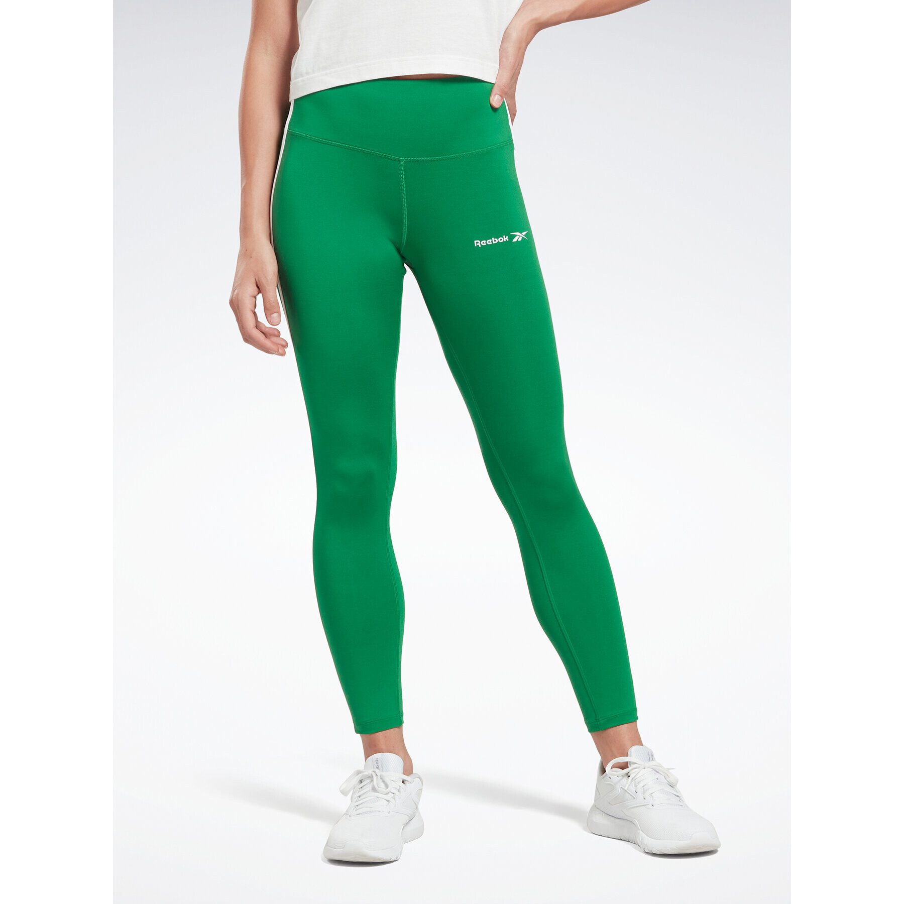 Reebok Клин Identity Energy High-Rise Leggings HT6271 Зелен - Pepit.bg
