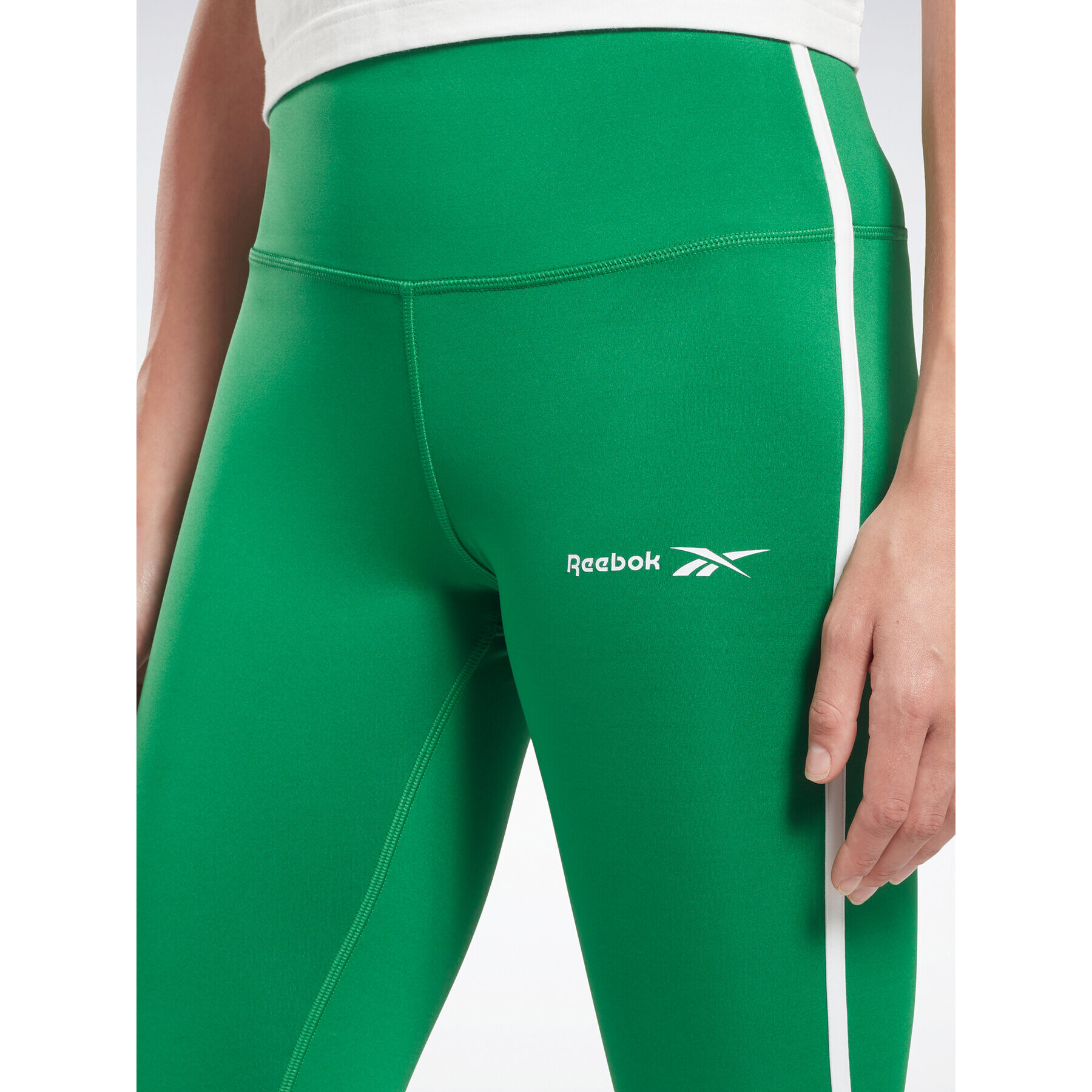 Reebok Клин Identity Energy High-Rise Leggings HT6271 Зелен - Pepit.bg