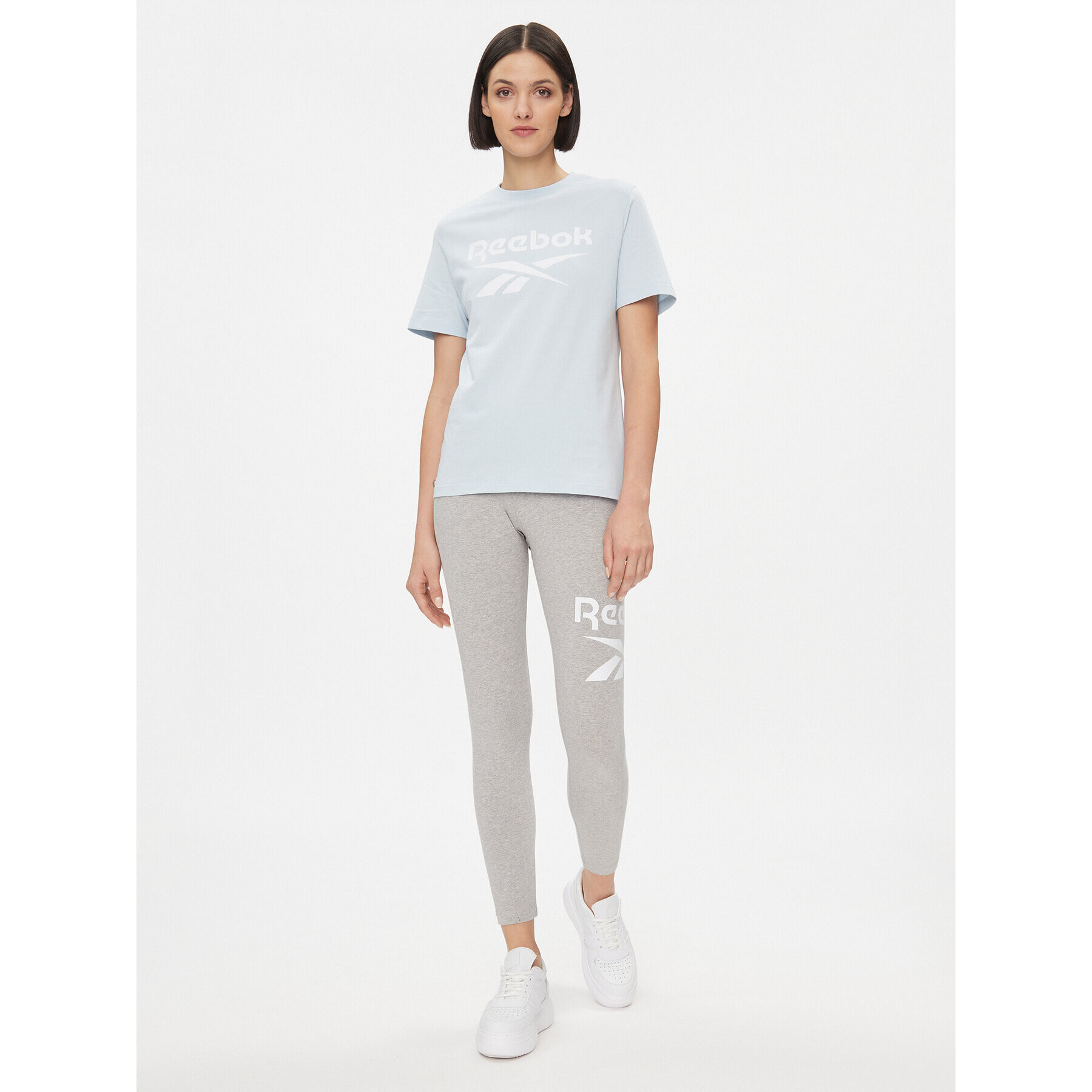 Reebok Клин Identity Logo Leggings HT6195 Сив - Pepit.bg