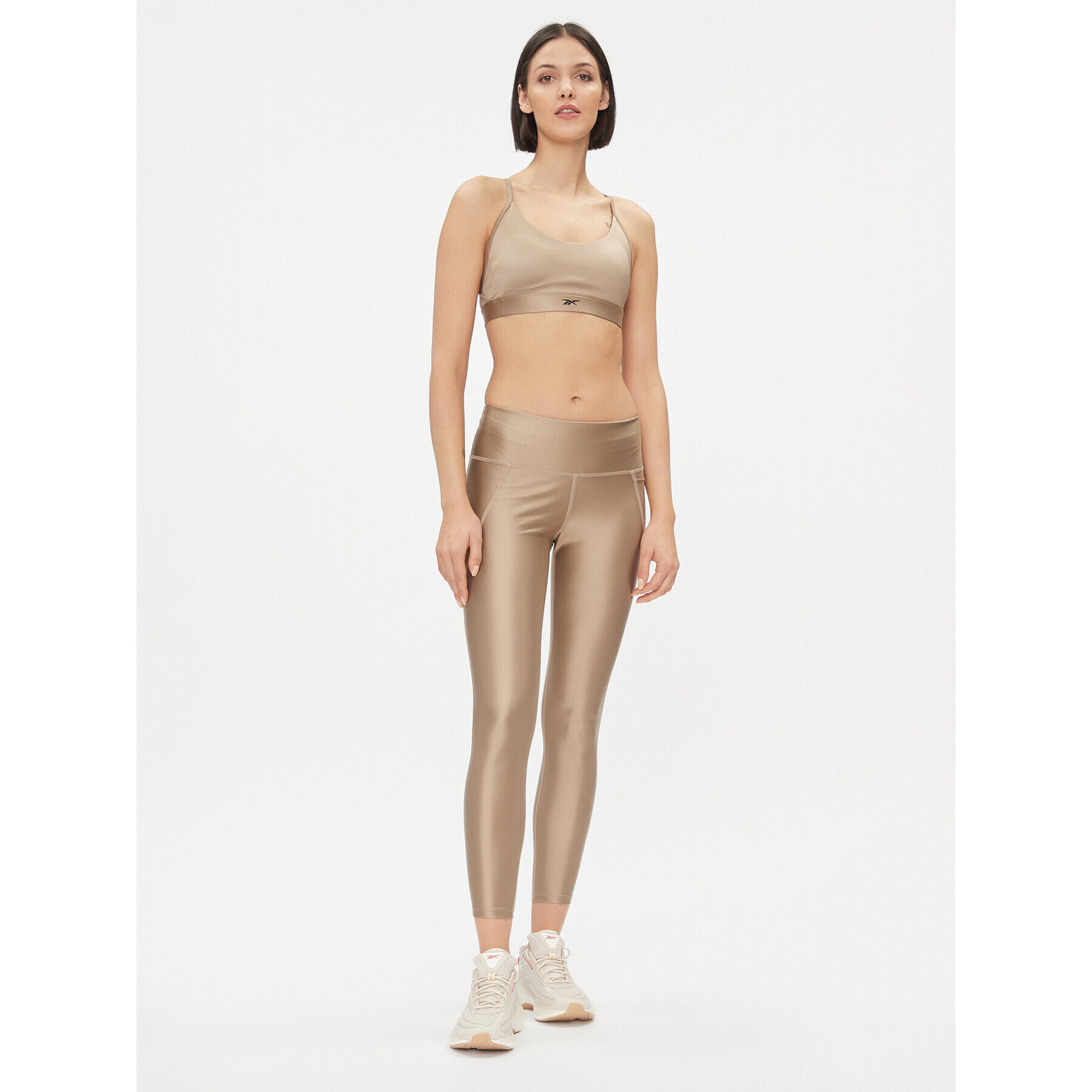 Reebok Клин Lux IL4583 Бежов Tight Fit - Pepit.bg