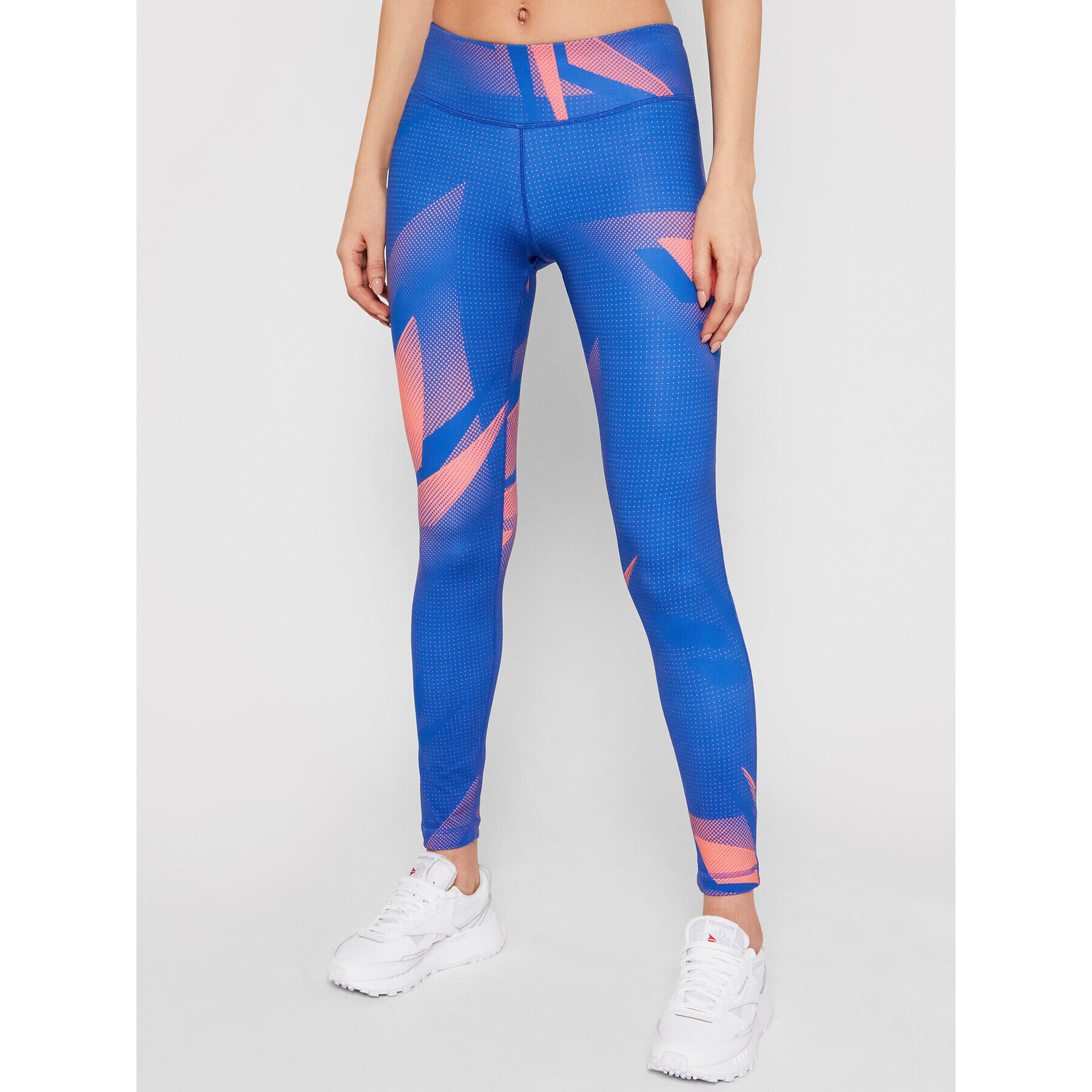 Reebok Клин Myt Printed GI6873 Син Fitted Fit - Pepit.bg