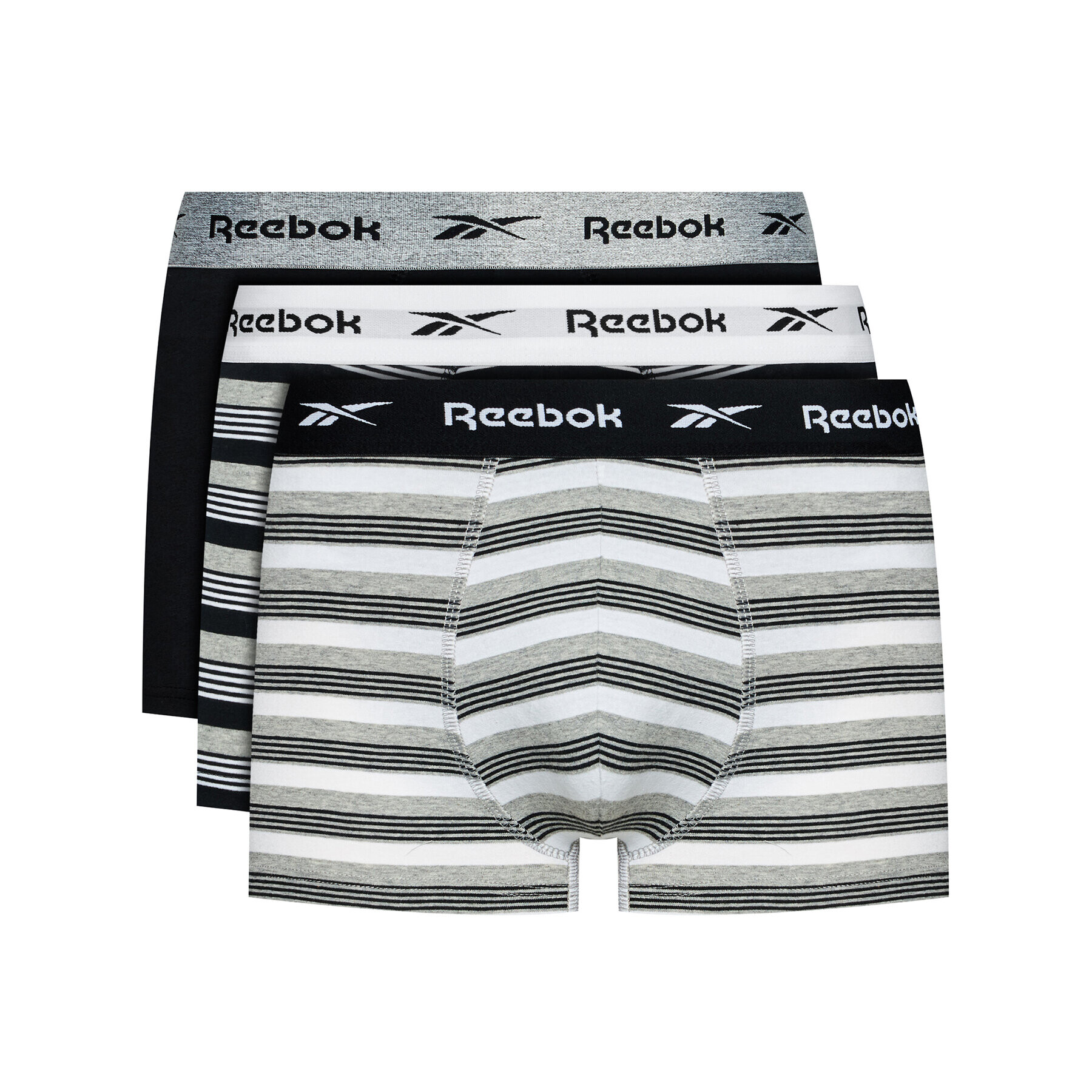 Reebok Комплект 3 чифта боксерки Davis F8333 Цветен - Pepit.bg