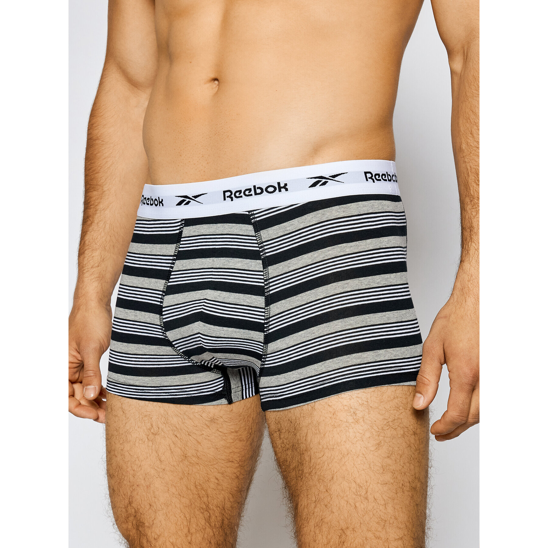 Reebok Комплект 3 чифта боксерки Davis F8333 Цветен - Pepit.bg