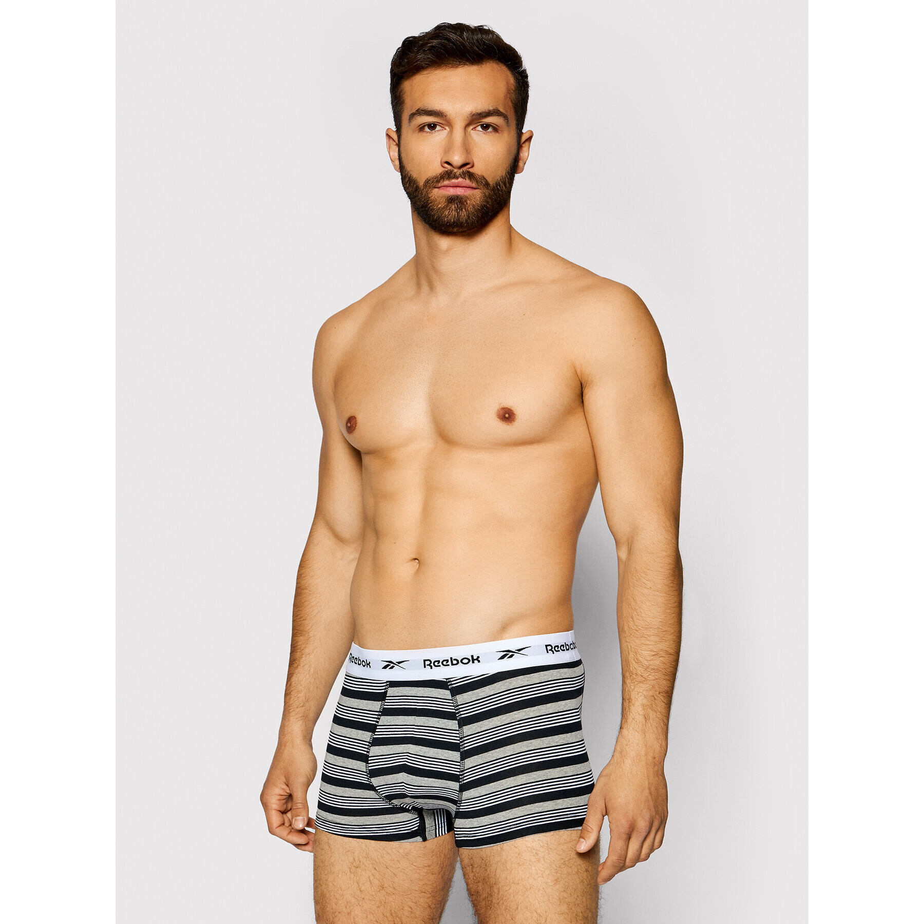 Reebok Комплект 3 чифта боксерки Davis F8333 Цветен - Pepit.bg