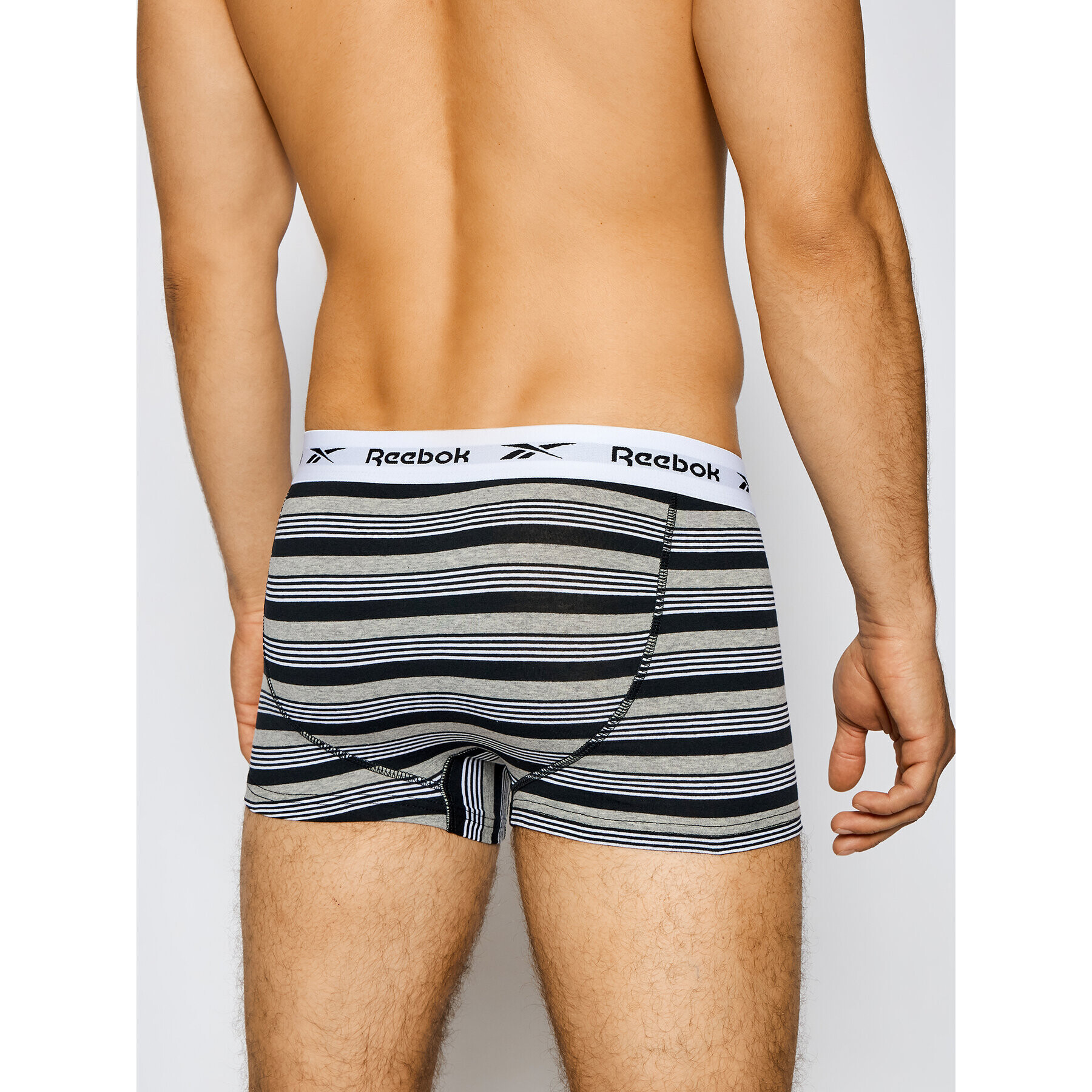 Reebok Комплект 3 чифта боксерки Davis F8333 Цветен - Pepit.bg