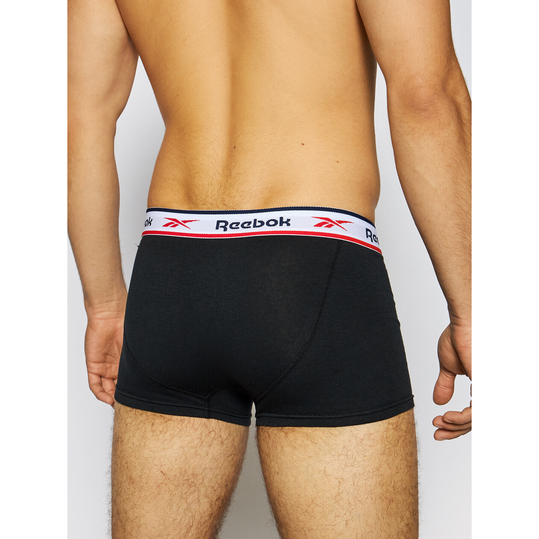 Reebok Комплект 3 чифта боксерки Jonath F8337 Черен - Pepit.bg