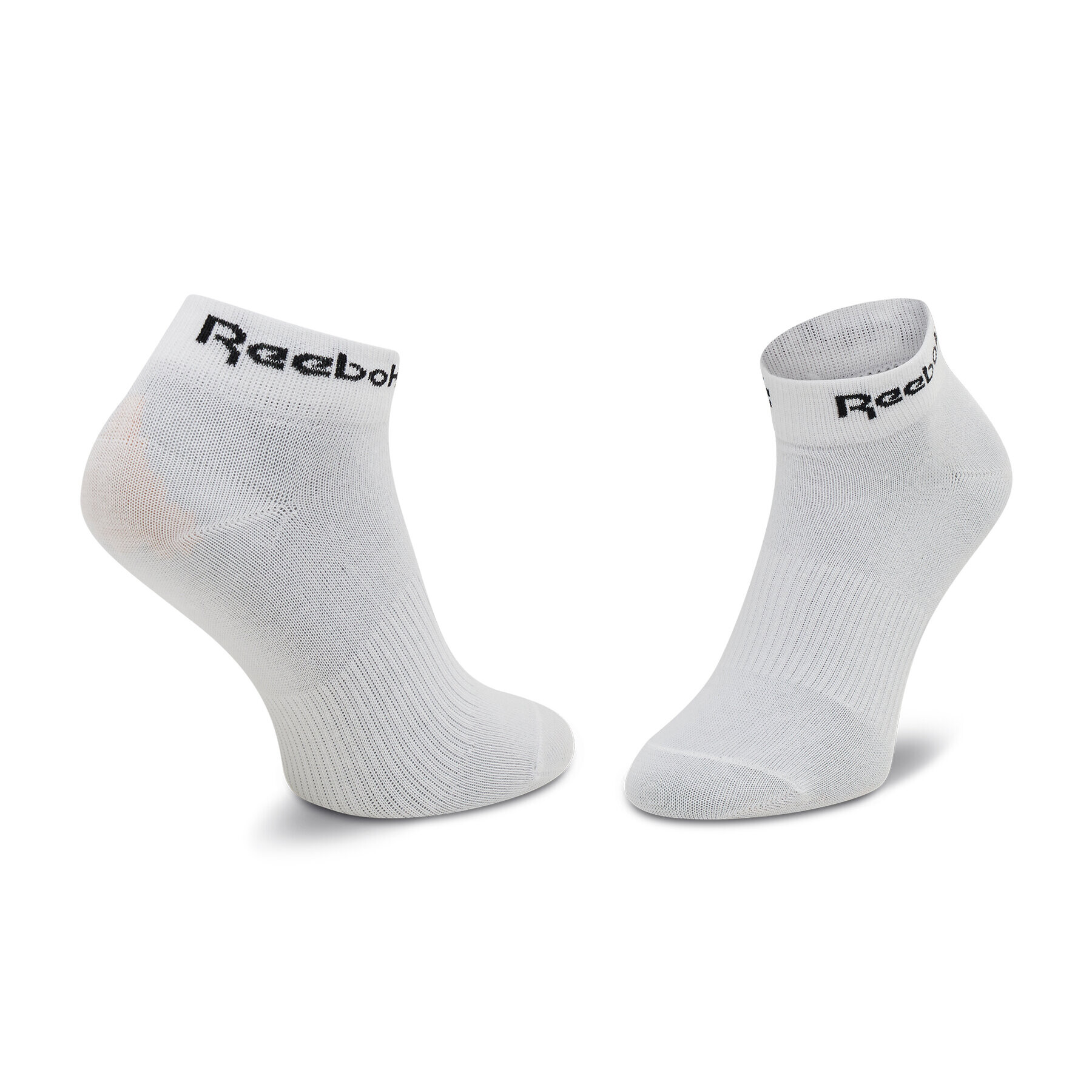 Reebok Комплект 3 чифта къси чорапи унисекс Act Core Ankle Sock 3P H36570 Бял - Pepit.bg