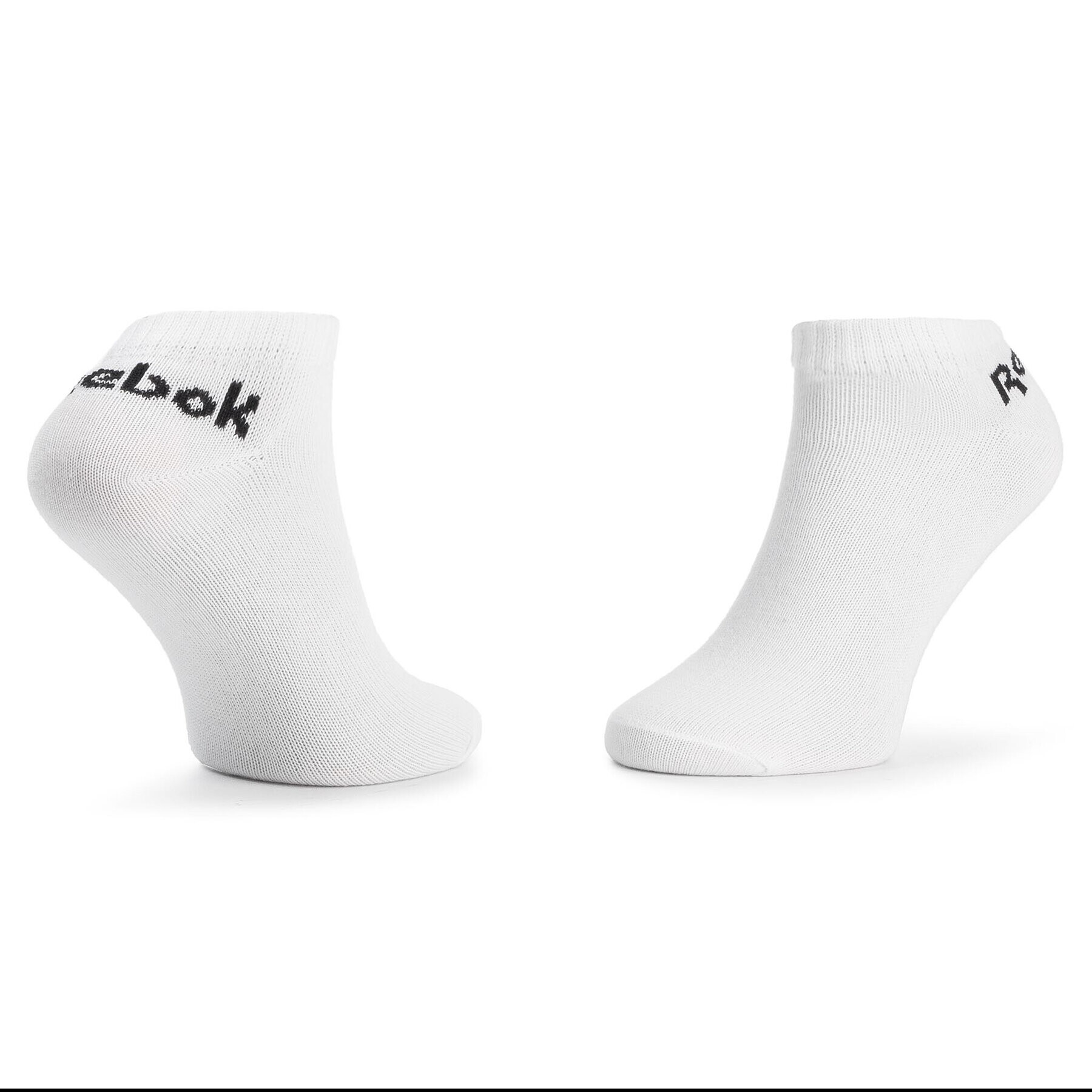 Reebok Комплект 3 чифта къси чорапи унисекс Act Core Low Cut Sock 3p FL5224 Бял - Pepit.bg