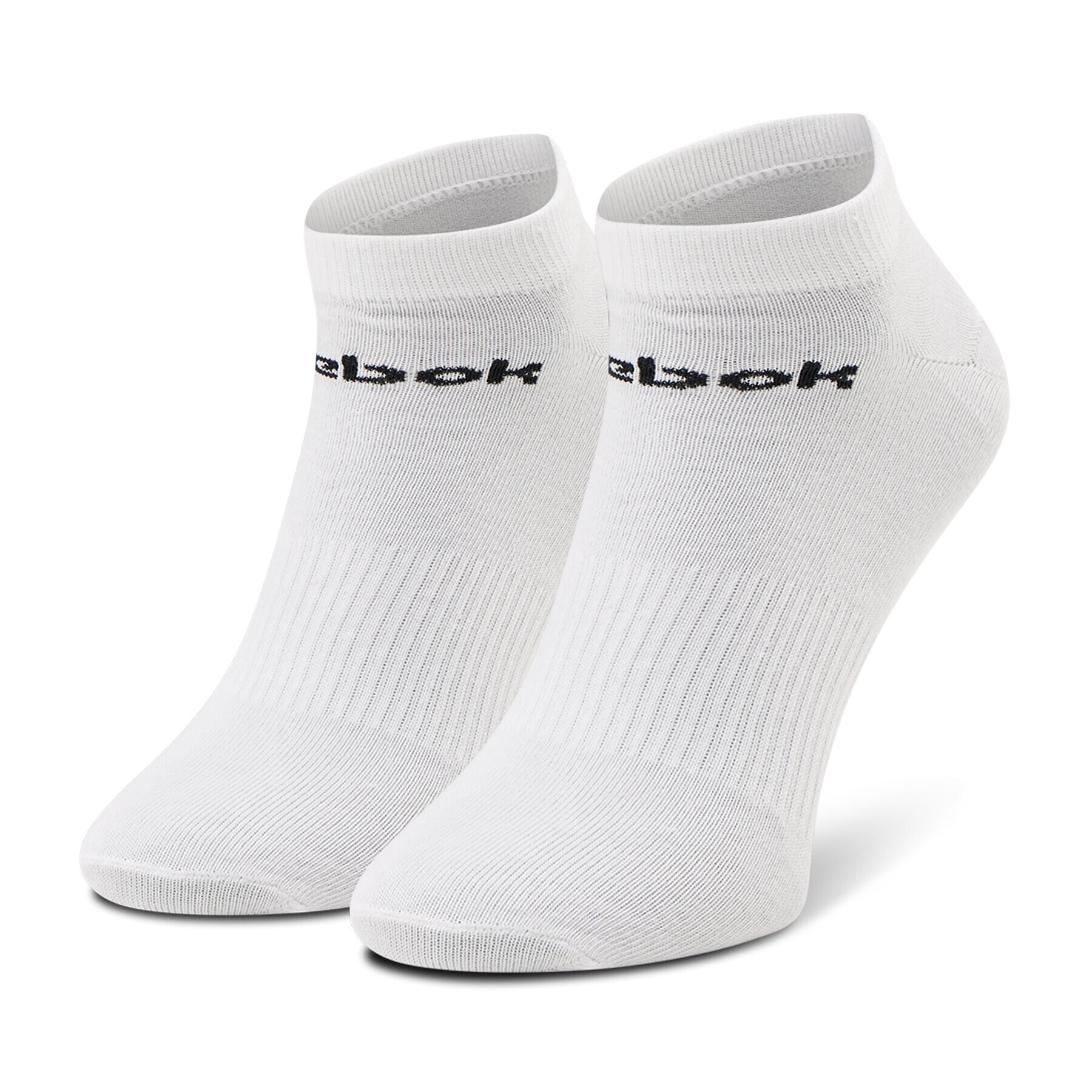 Reebok Комплект 3 чифта къси чорапи унисекс Act Core Low Cut Sock 3P GH8229 Бял - Pepit.bg