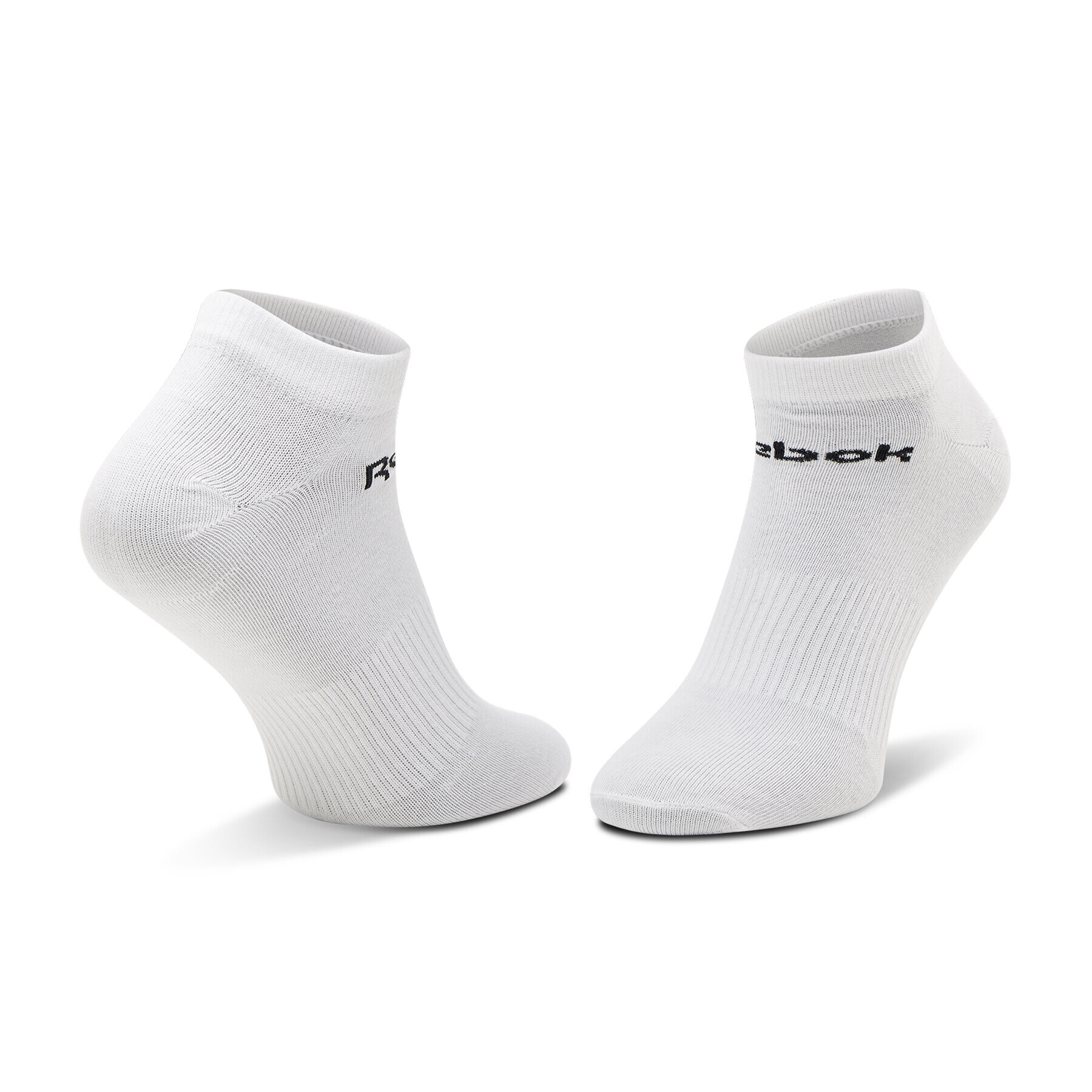 Reebok Комплект 3 чифта къси чорапи унисекс Act Core Low Cut Sock 3P GH8229 Бял - Pepit.bg