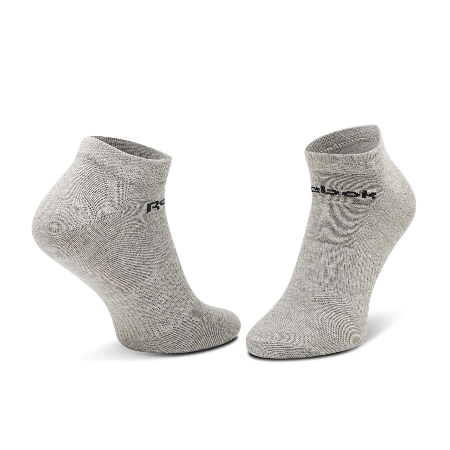 Reebok Комплект 3 чифта къси чорапи унисекс Act Core Low Cut Sock 3P GH8229 Бял - Pepit.bg