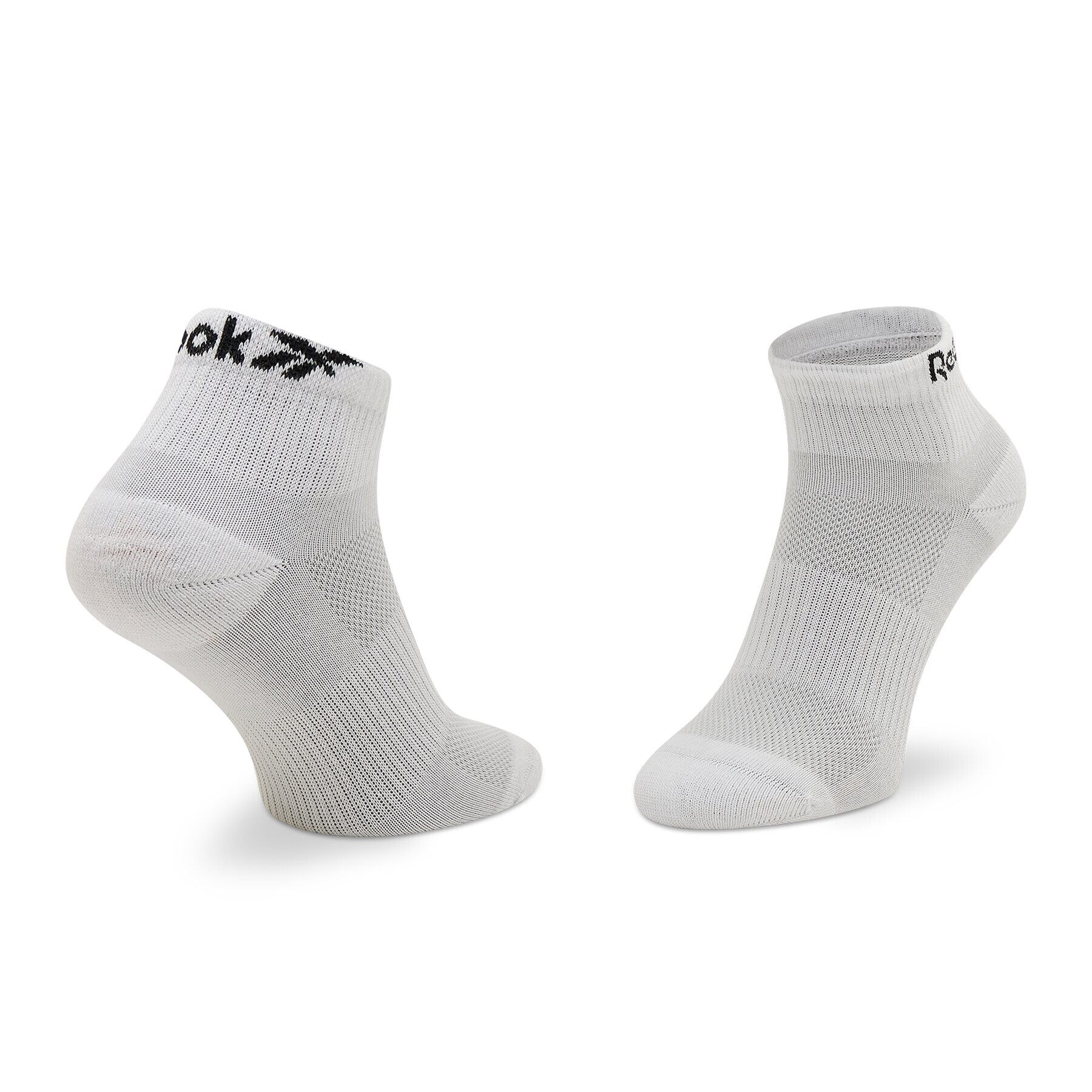 Reebok Комплект 3 чифта къси чорапи унисекс Active Foundation Ankle H11292 Черен - Pepit.bg