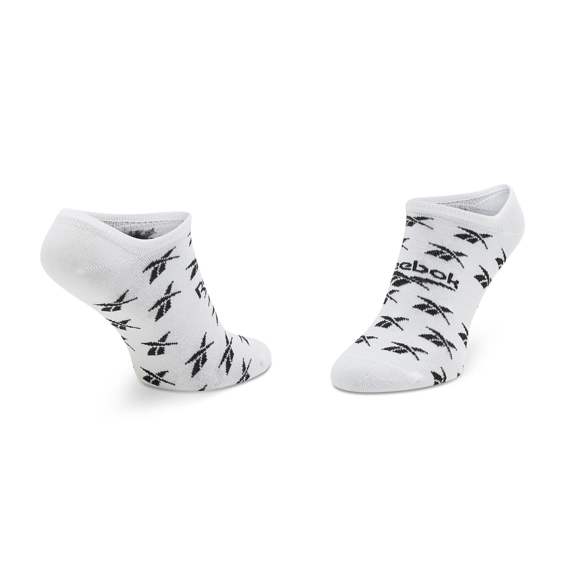 Reebok Комплект 3 чифта къси чорапи унисекс Cl Fo Invisible Sock 3P GG6678 Бял - Pepit.bg