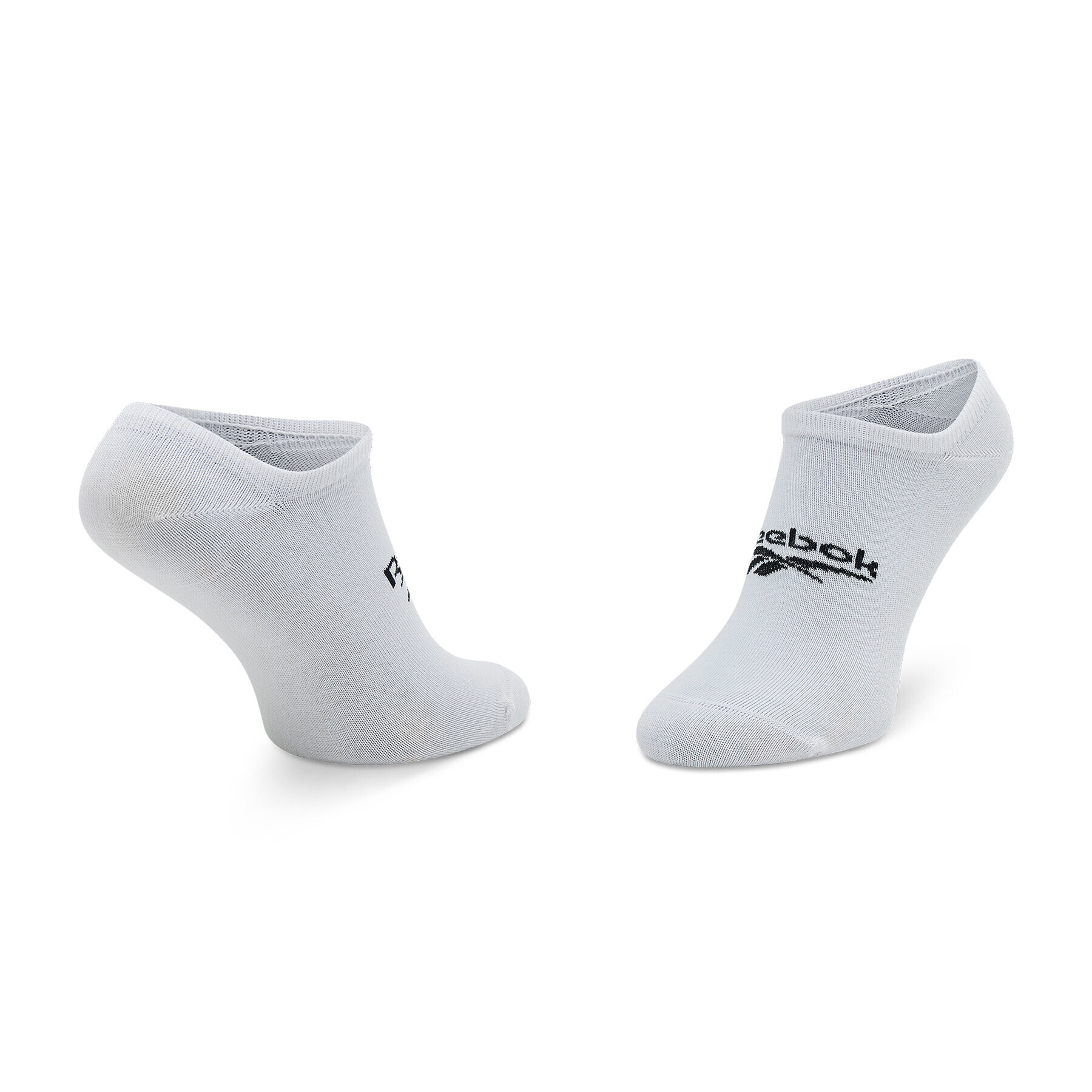 Reebok Комплект 3 чифта къси чорапи унисекс Cl Fo Invisible Sock 3P GG6678 Бял - Pepit.bg