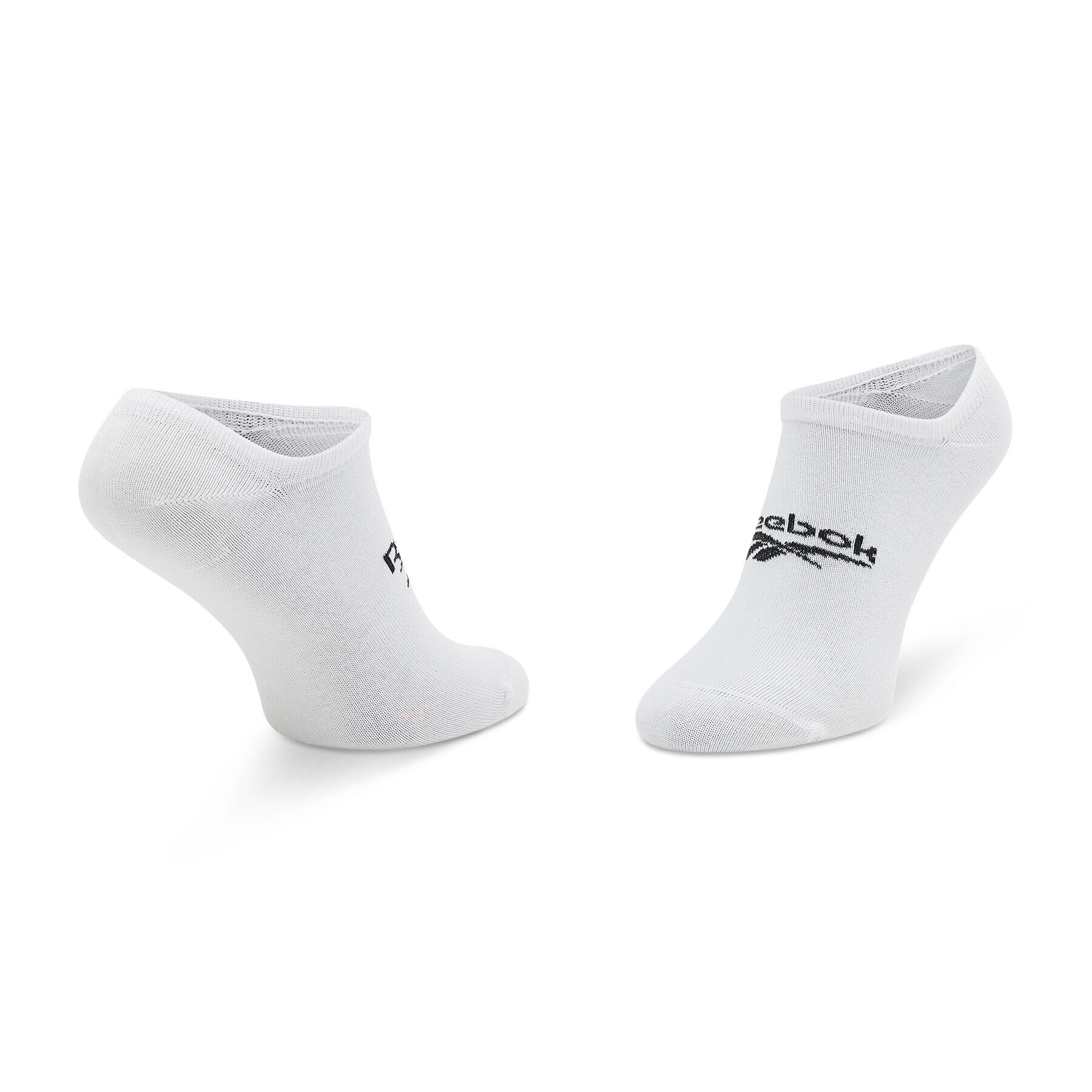 Reebok Комплект 3 чифта къси чорапи унисекс Cl Fo Invisible Sock 3P GG6678 Бял - Pepit.bg