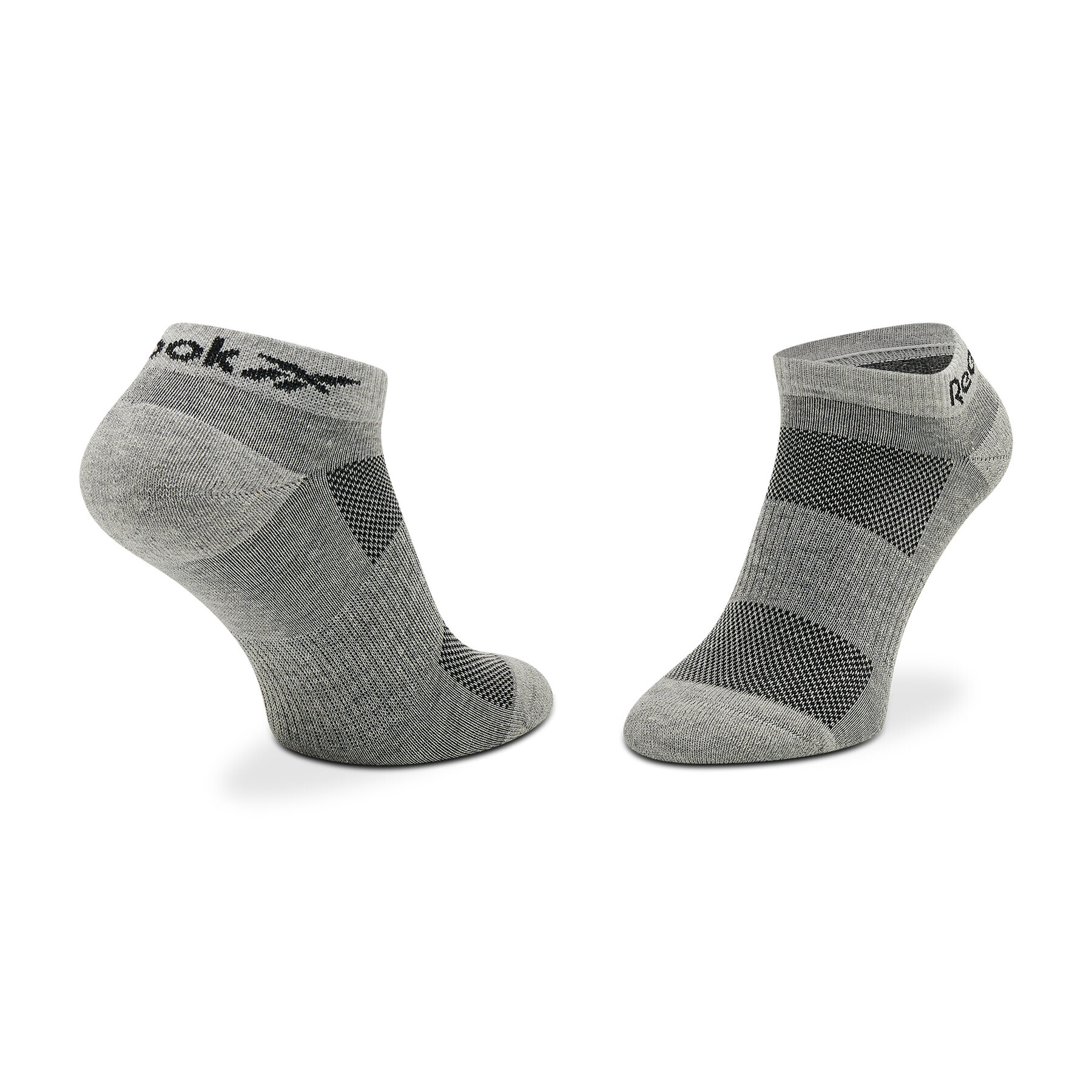 Reebok Комплект 3 чифта къси чорапи унисекс Te Low Cut Sock 3P H11287 Черен - Pepit.bg