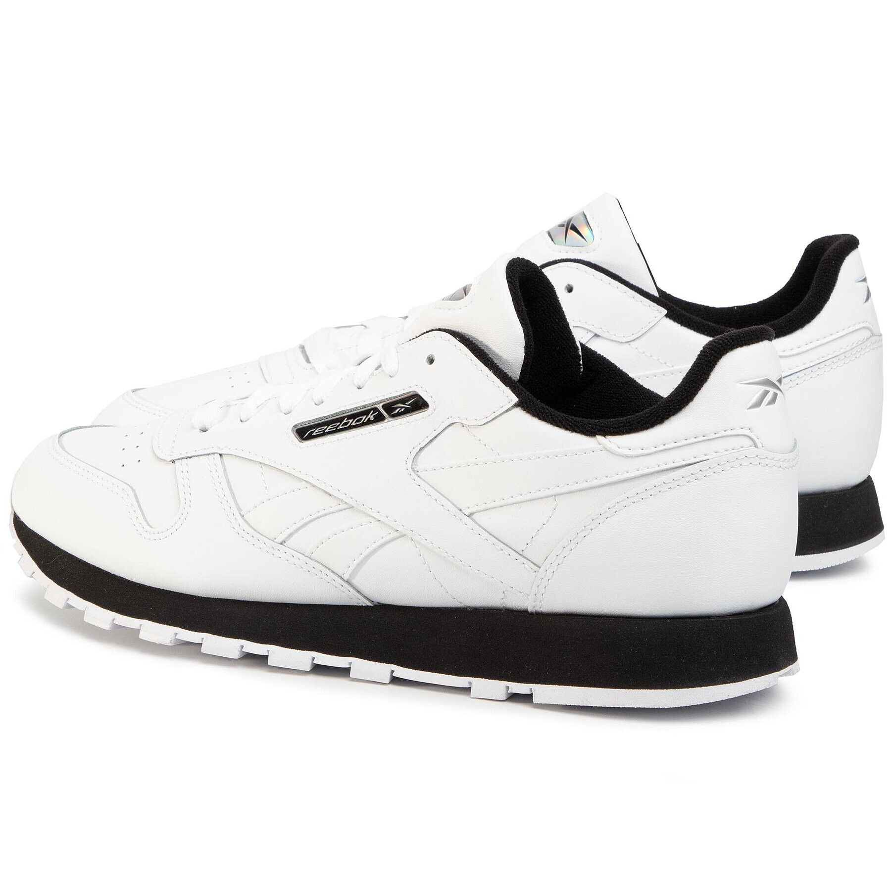 Reebok Обувки Cl Leather Mu EG3621 Бял - Pepit.bg