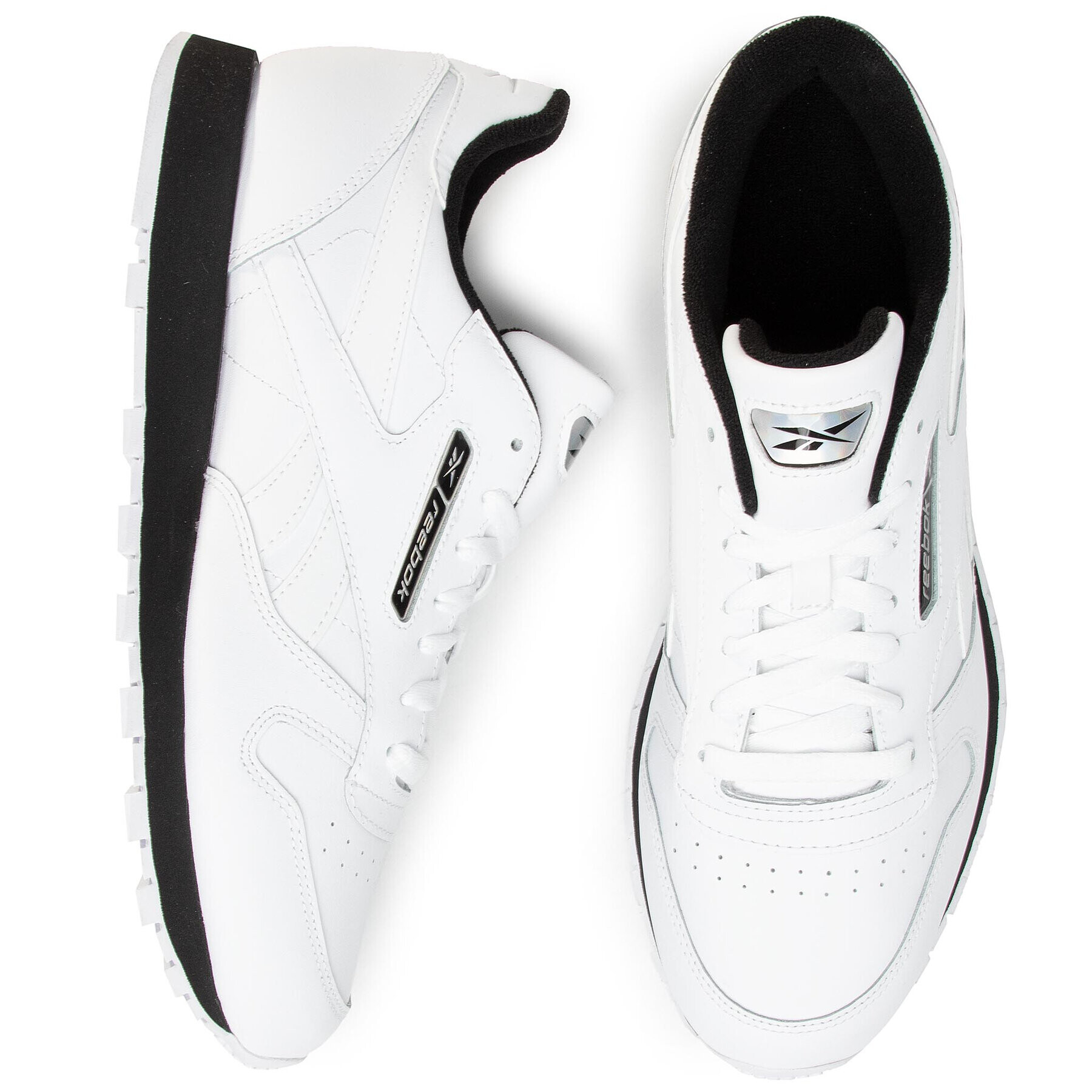 Reebok Обувки Cl Leather Mu EG3621 Бял - Pepit.bg