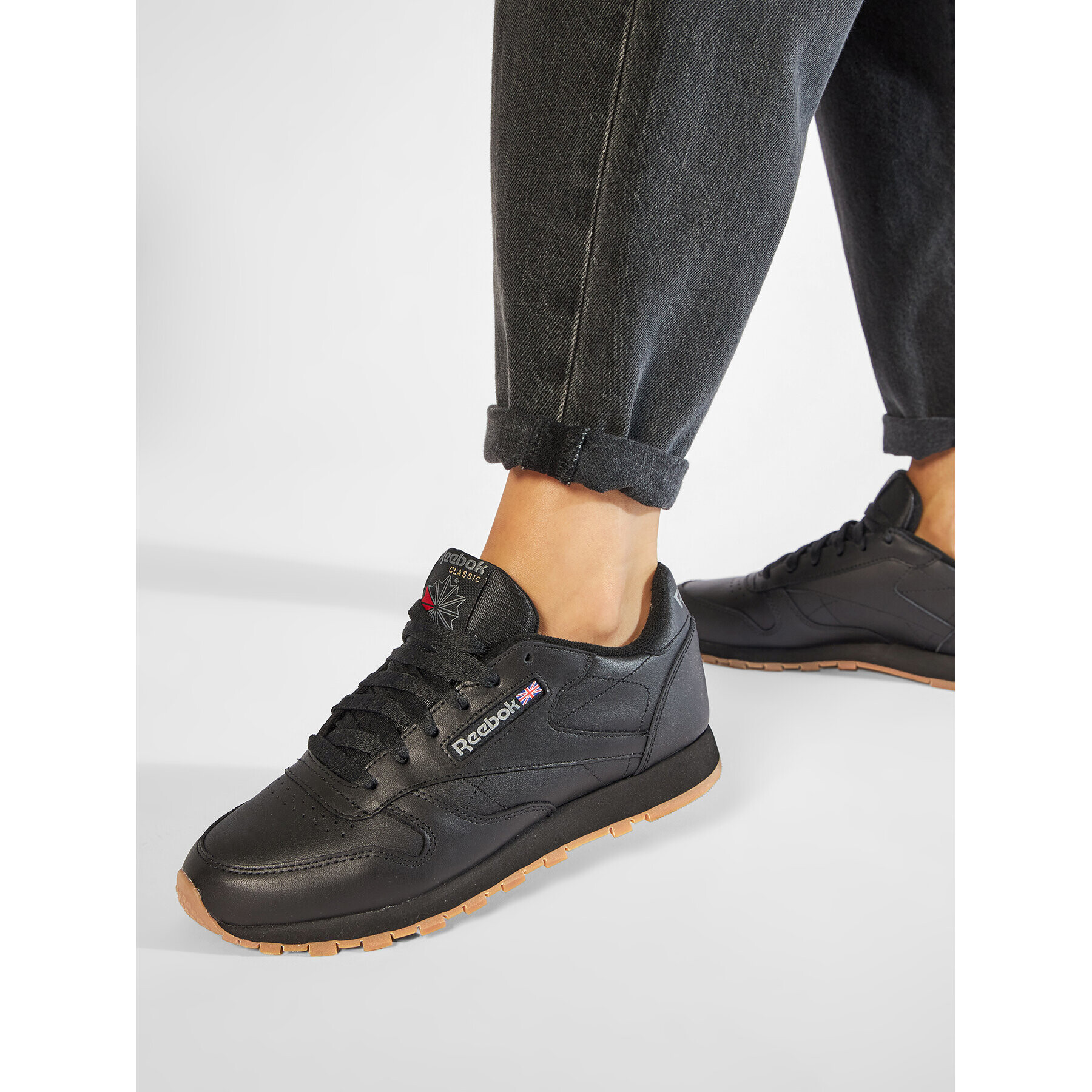 Reebok Обувки Cl Lthr 49800 Черен - Pepit.bg