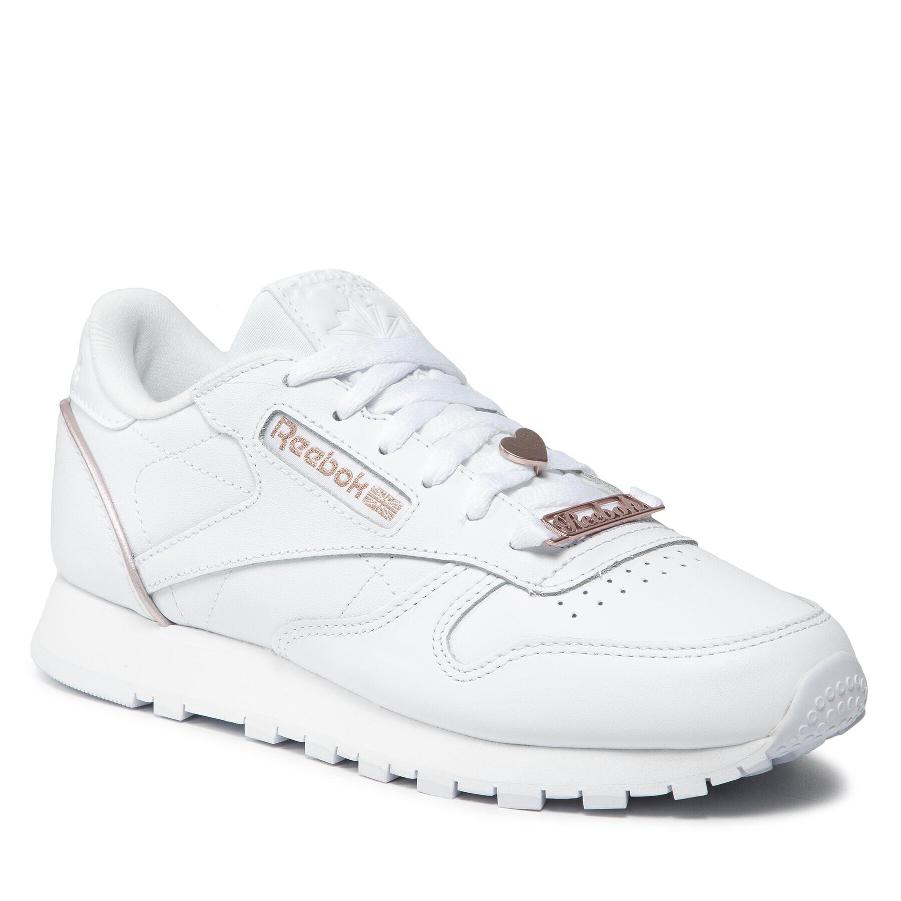 Reebok Обувки Cl Lthr G55153 Бял - Pepit.bg