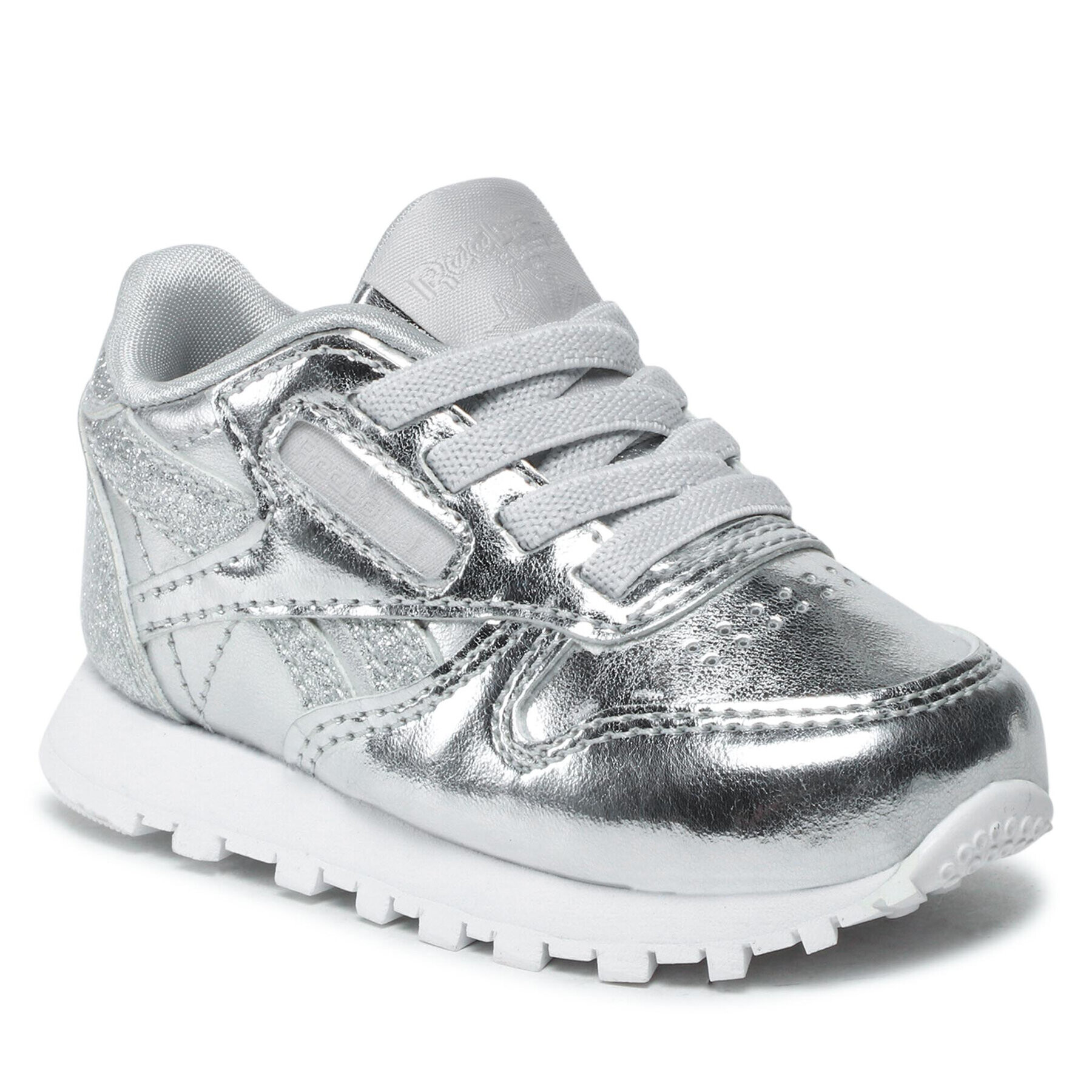 Reebok Classic Обувки Cl Lthr GZ3838 Сребрист - Pepit.bg