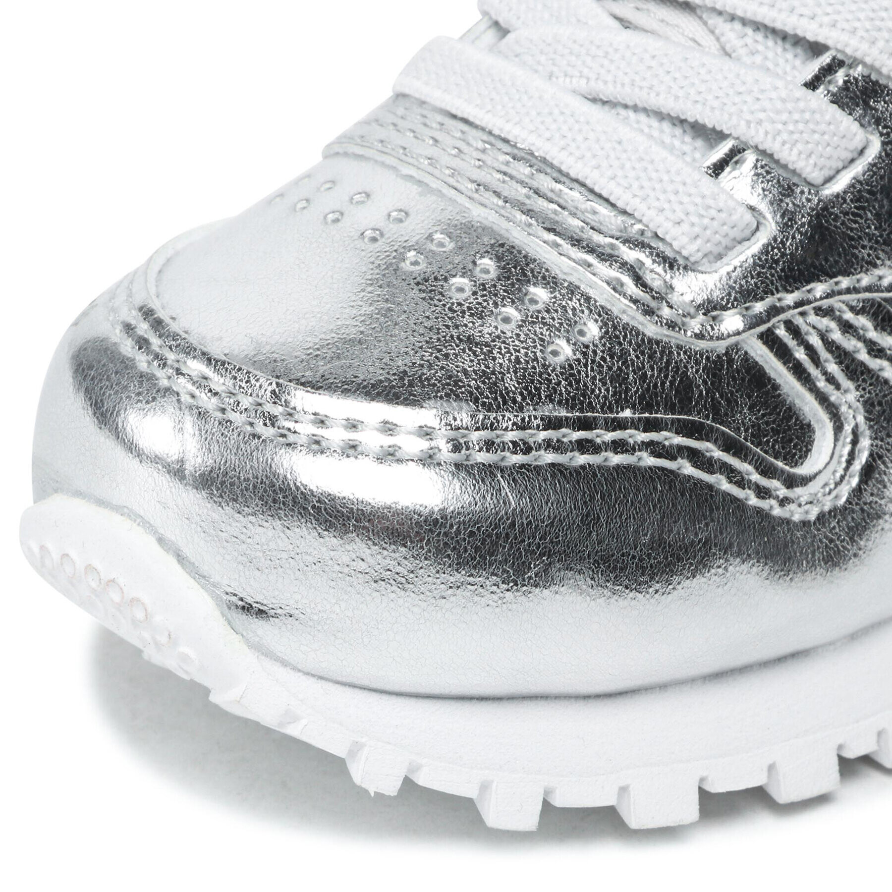 Reebok Classic Обувки Cl Lthr GZ3838 Сребрист - Pepit.bg