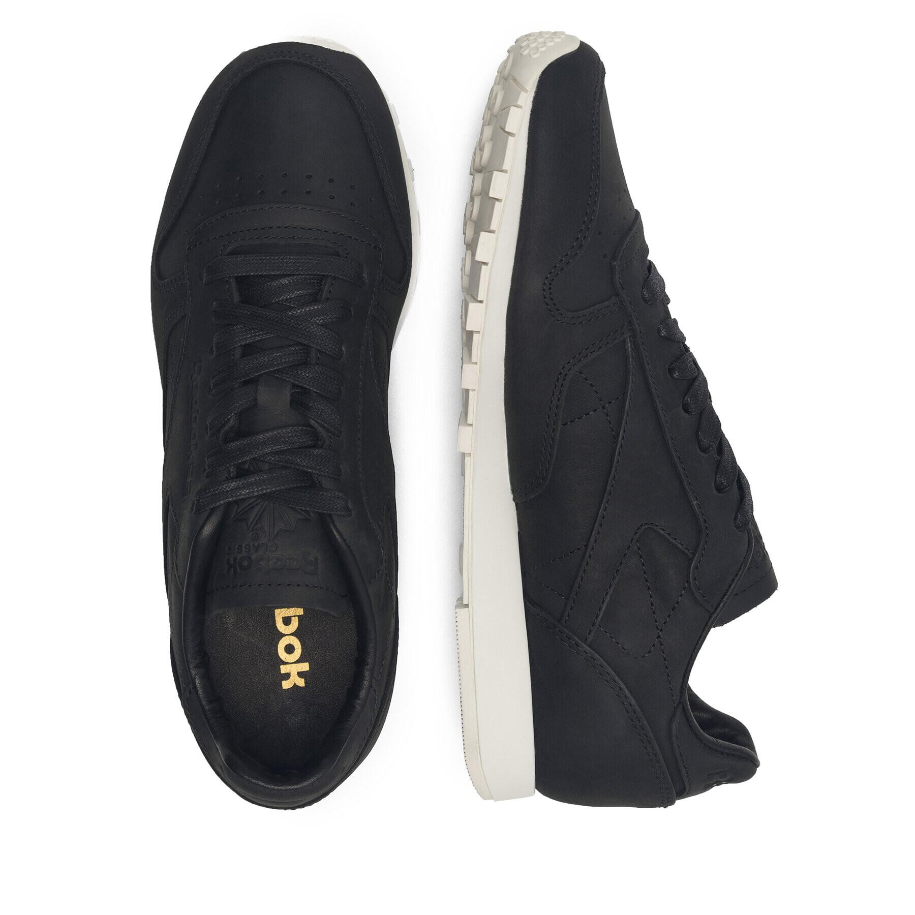 Reebok Обувки CL LTHR LUX PW V68685 Черен - Pepit.bg