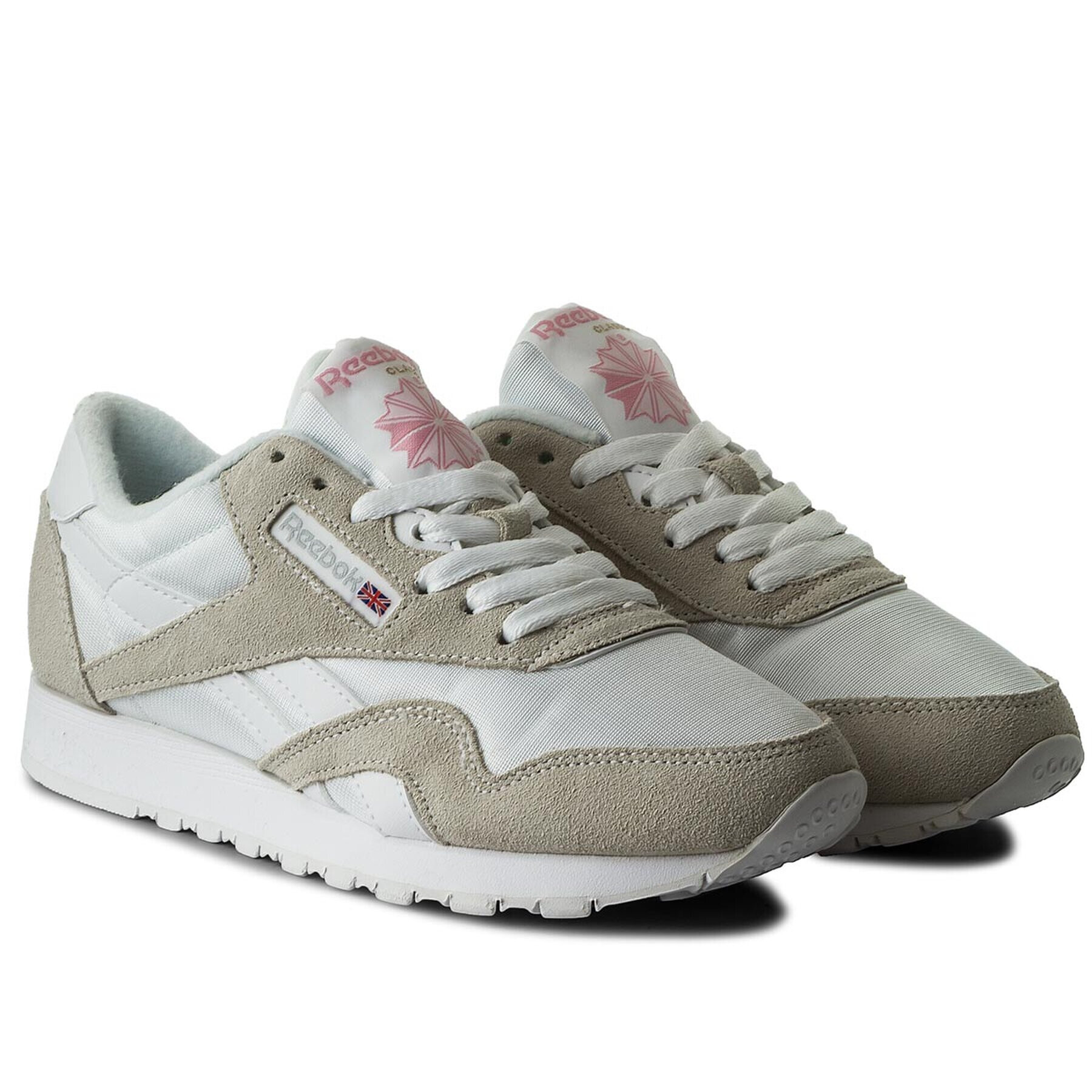 Reebok Обувки Cl Nylon 6394 Бял - Pepit.bg