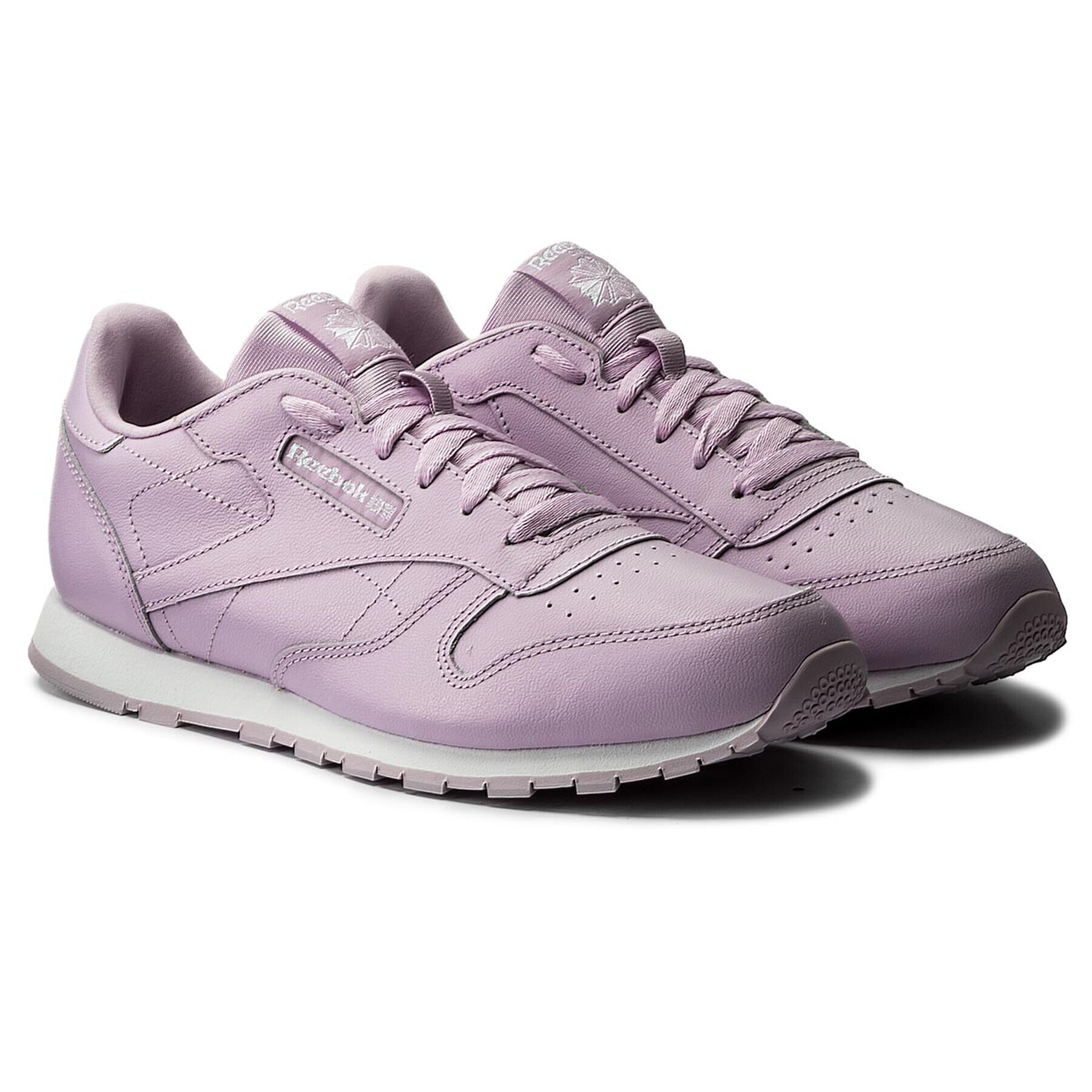 Reebok Обувки Classic Leather Metallic CN0878 Виолетов - Pepit.bg