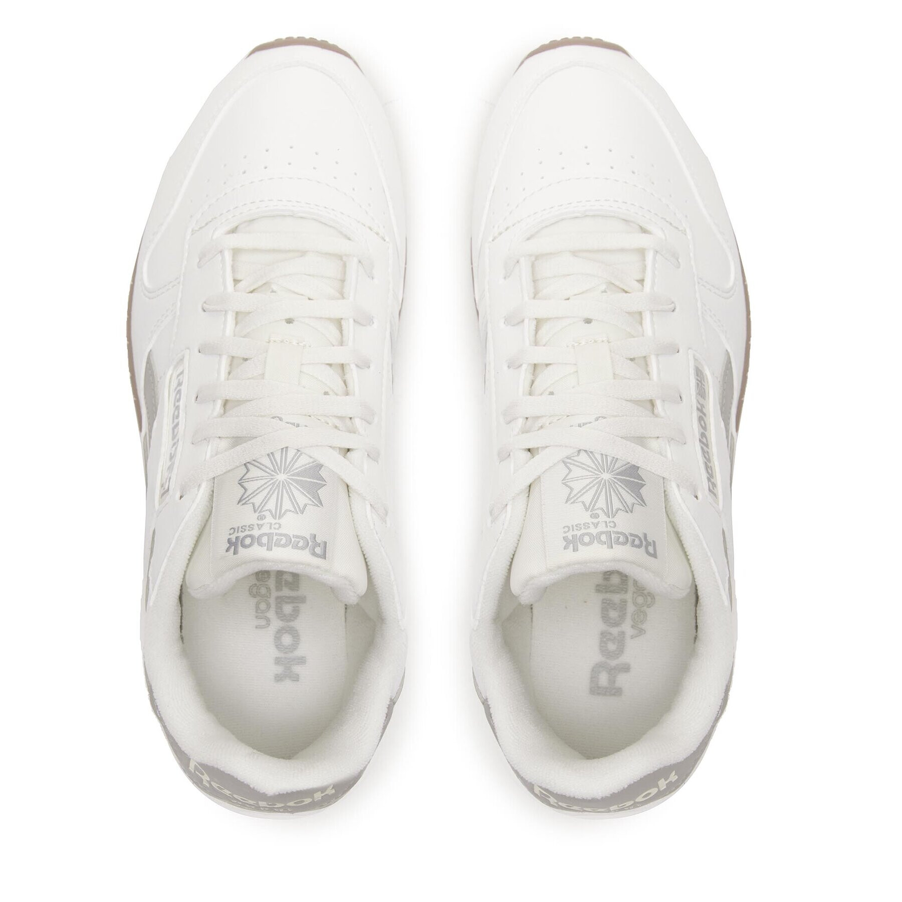 Reebok Обувки Classic Leather Shoes HQ7195 Бял - Pepit.bg