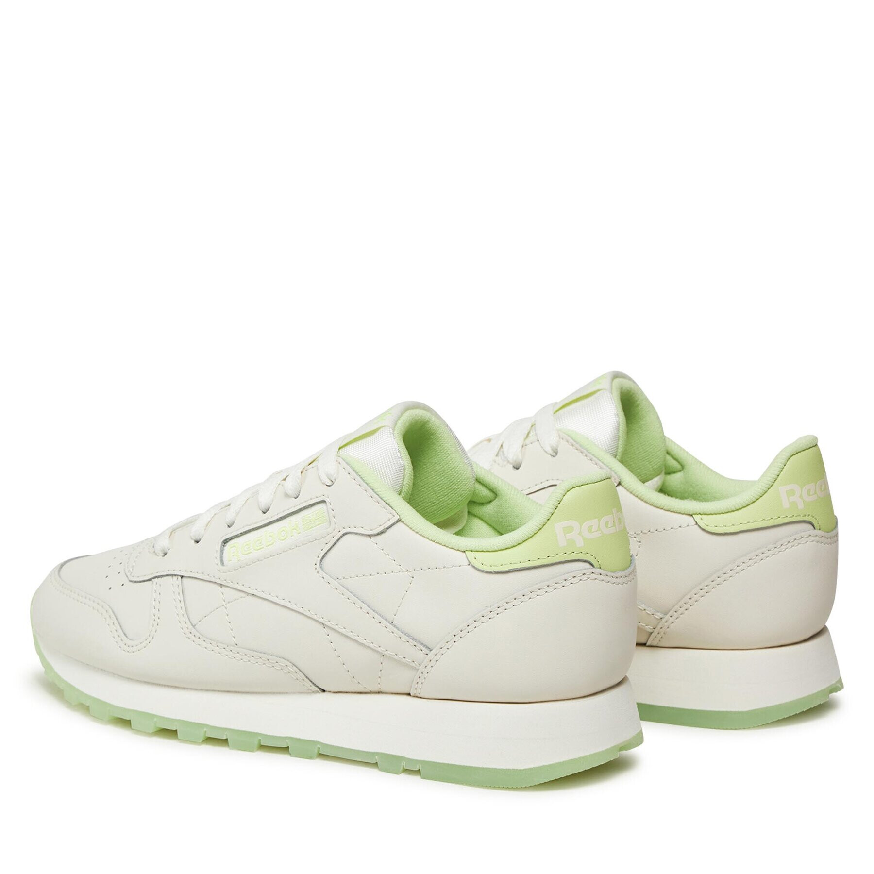 Reebok Обувки Classic Leather Shoes IE4921 Бял - Pepit.bg
