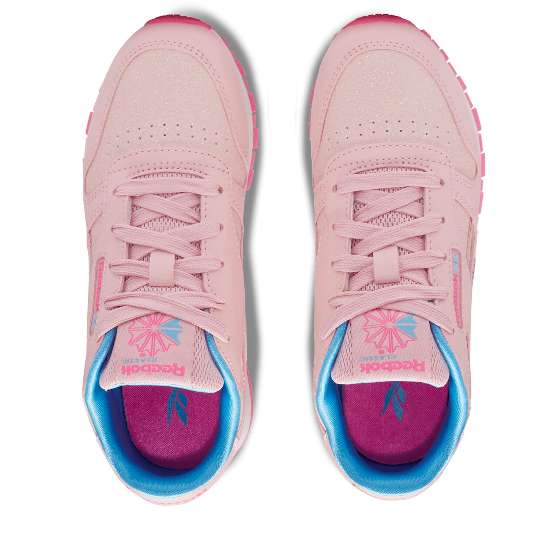 Reebok Обувки Classic Leather Step 'n' Flash Shoes HR0648 Розов - Pepit.bg