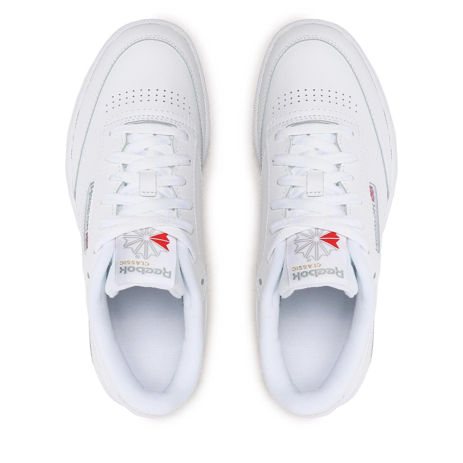 Reebok Обувки Club C 85 AR0455 Бял - Pepit.bg
