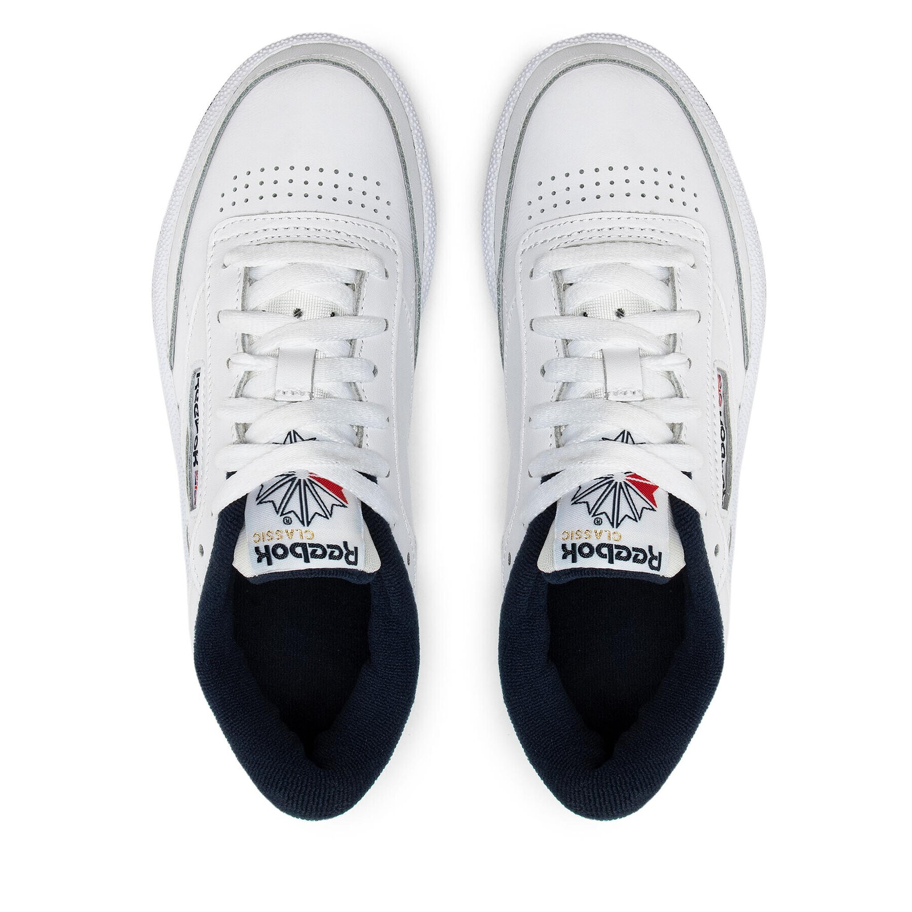 Reebok Обувки Club C 85 AR0457 Бял - Pepit.bg
