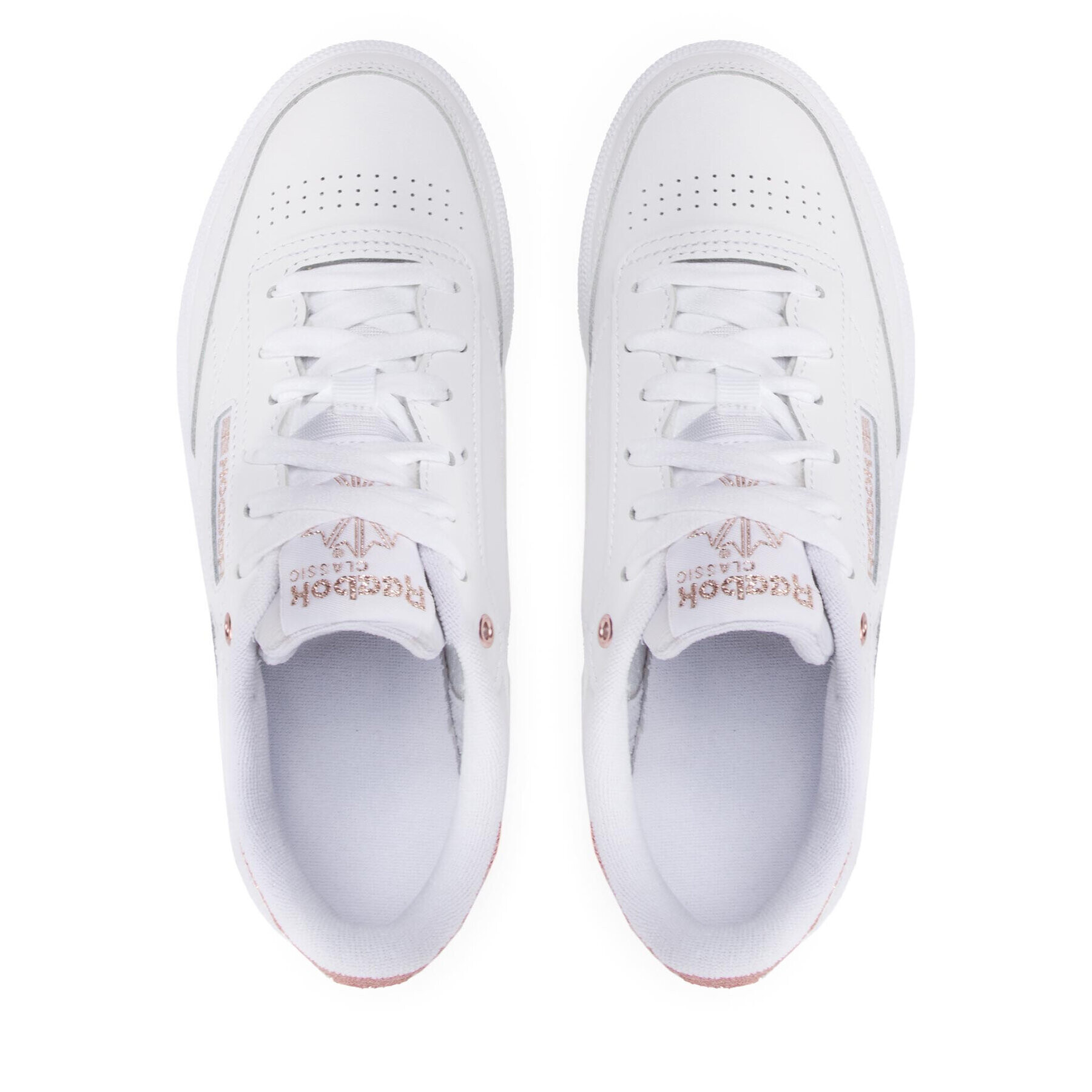 Reebok Обувки Club C 85 GW7162 Бял - Pepit.bg