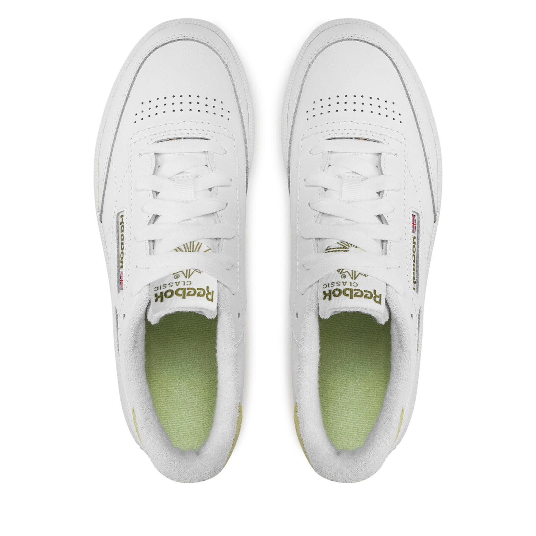 Reebok Обувки Club C 85 IE1595 Бял - Pepit.bg
