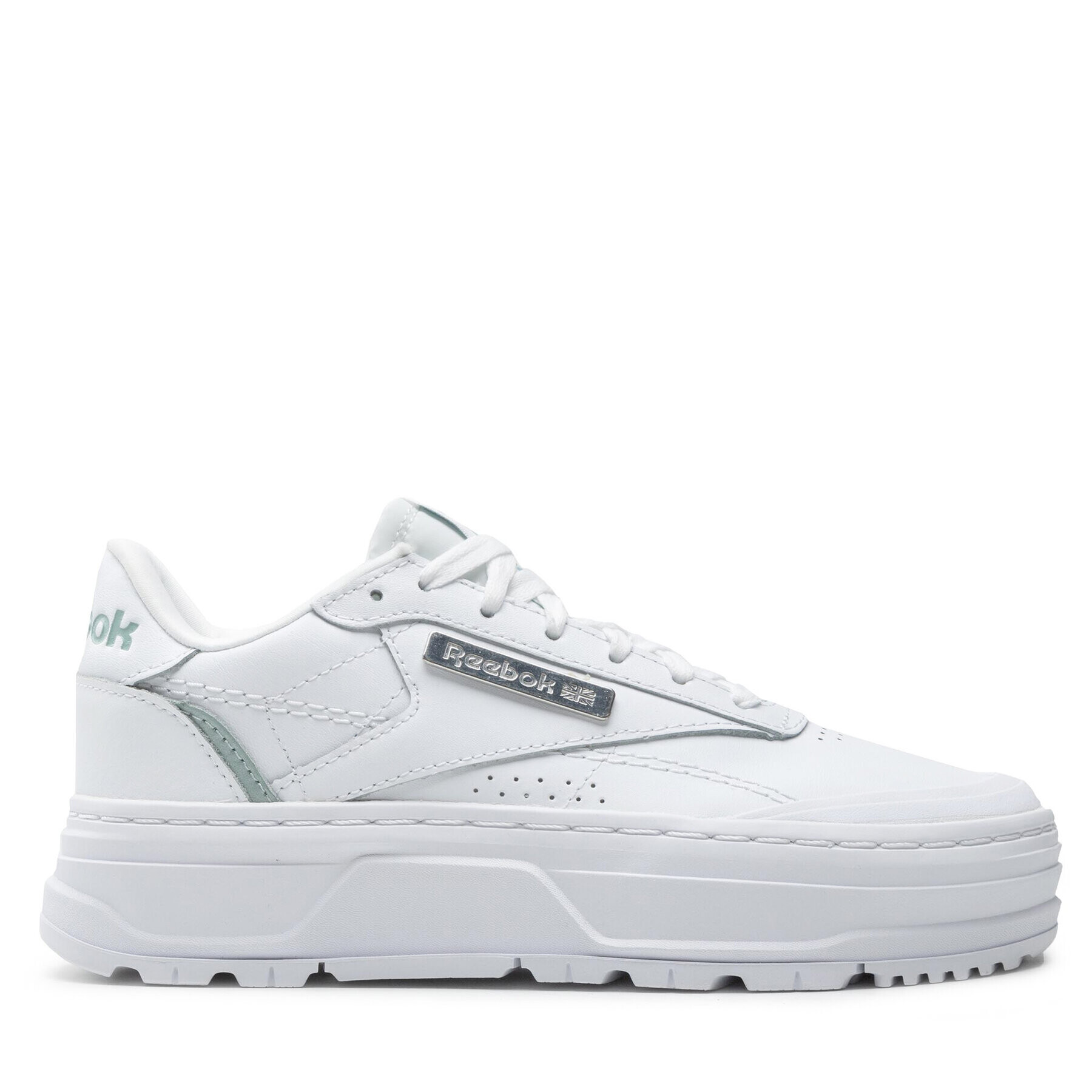 Reebok Обувки Club C Double Geo GZ2158 Бял - Pepit.bg