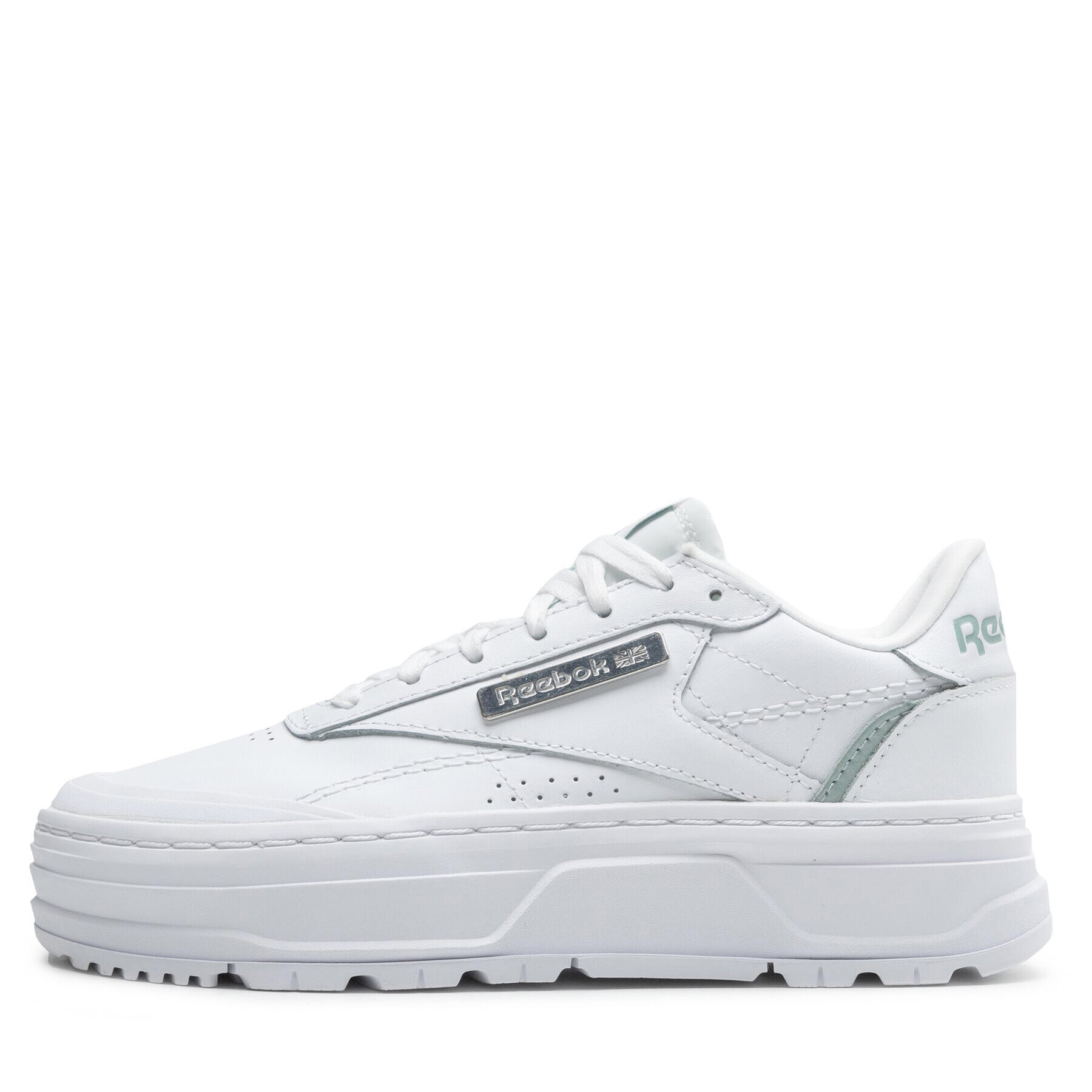Reebok Обувки Club C Double Geo GZ2158 Бял - Pepit.bg