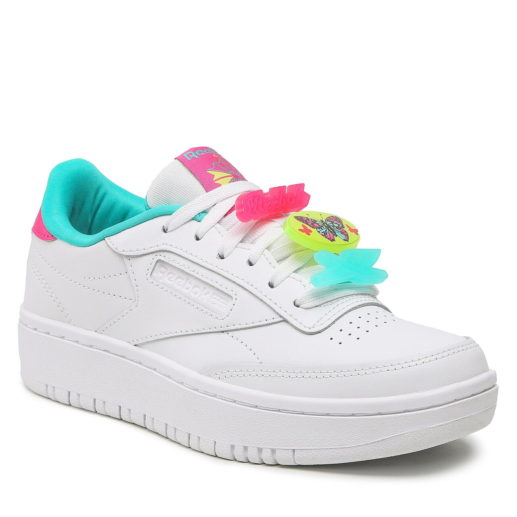 Reebok Обувки Club C Double Junior GV8658 Бял - Pepit.bg