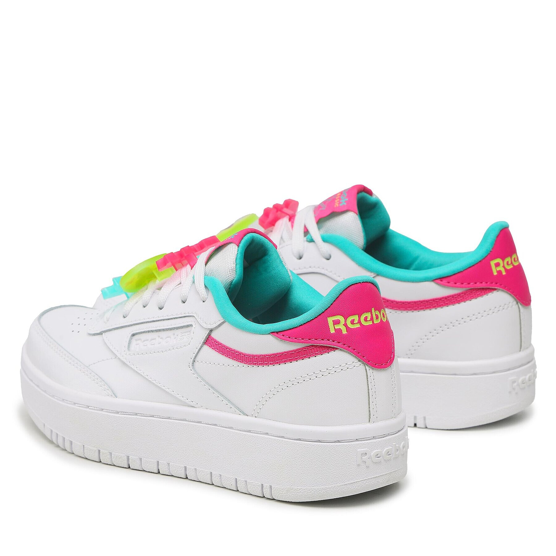 Reebok Обувки Club C Double Junior GV8658 Бял - Pepit.bg