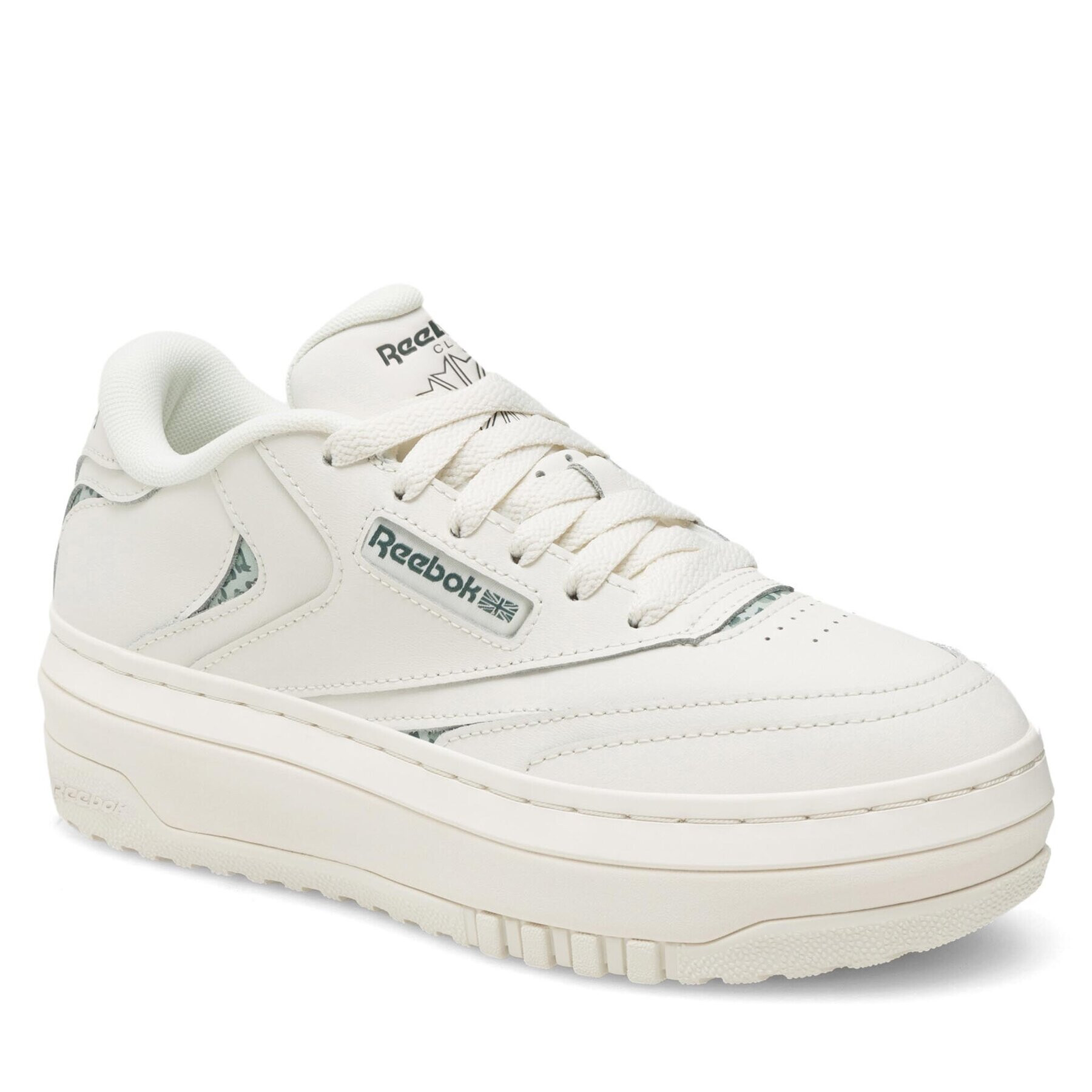 Reebok Обувки Club C Extra HQ2129 Екрю - Pepit.bg