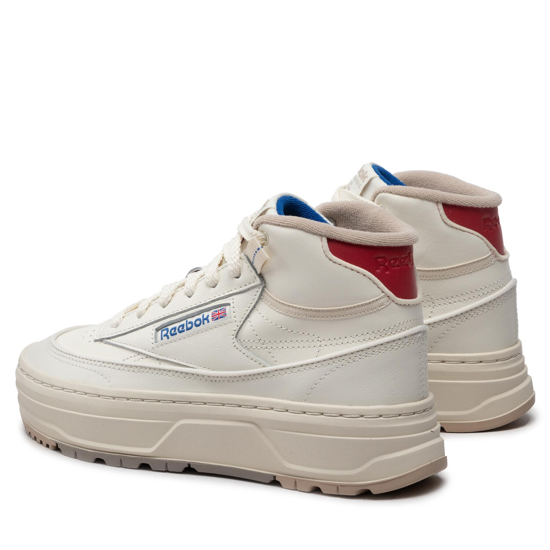 Reebok Обувки Club C Geo Mid GZ4935 Бежов - Pepit.bg