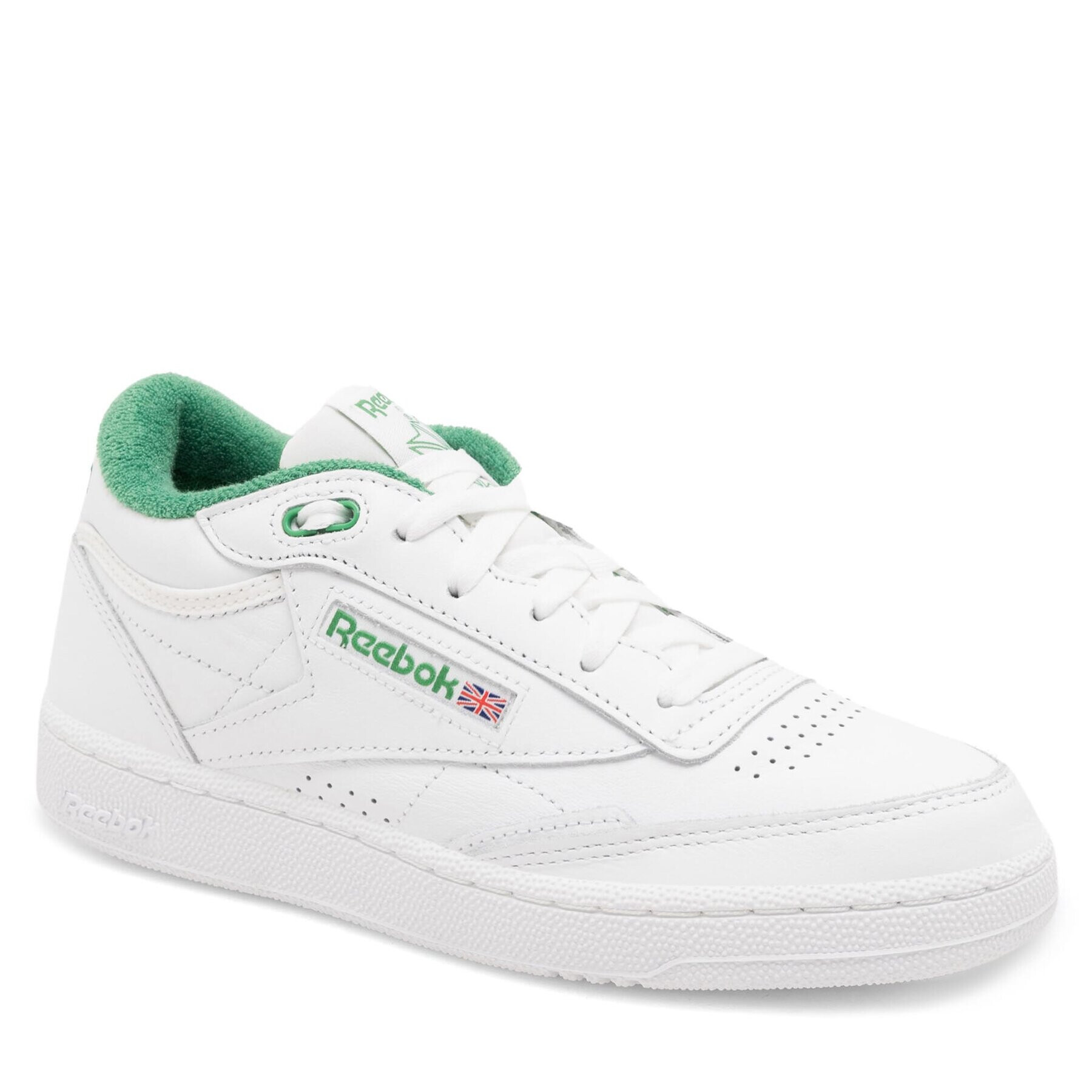 Reebok Обувки Club C Mid II GX7281-W Бял - Pepit.bg