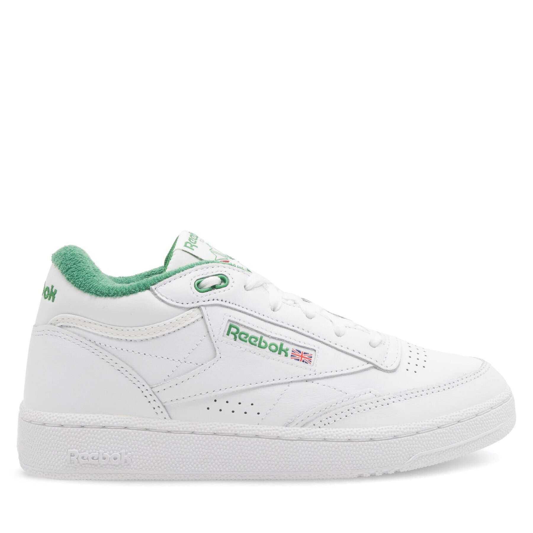 Reebok Обувки Club C Mid II GX7281-W Бял - Pepit.bg