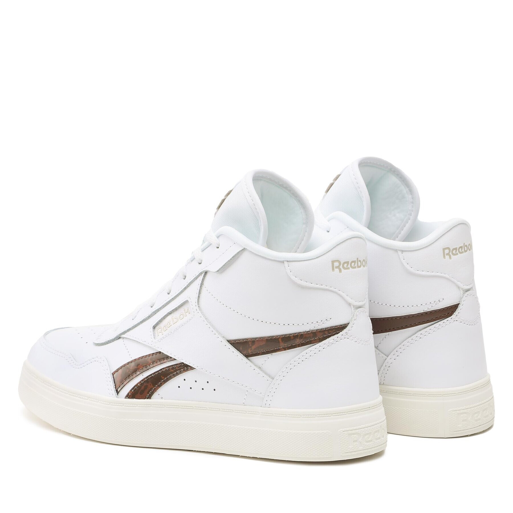 Reebok Обувки Court Adv Bold High GZ9612 Бял - Pepit.bg